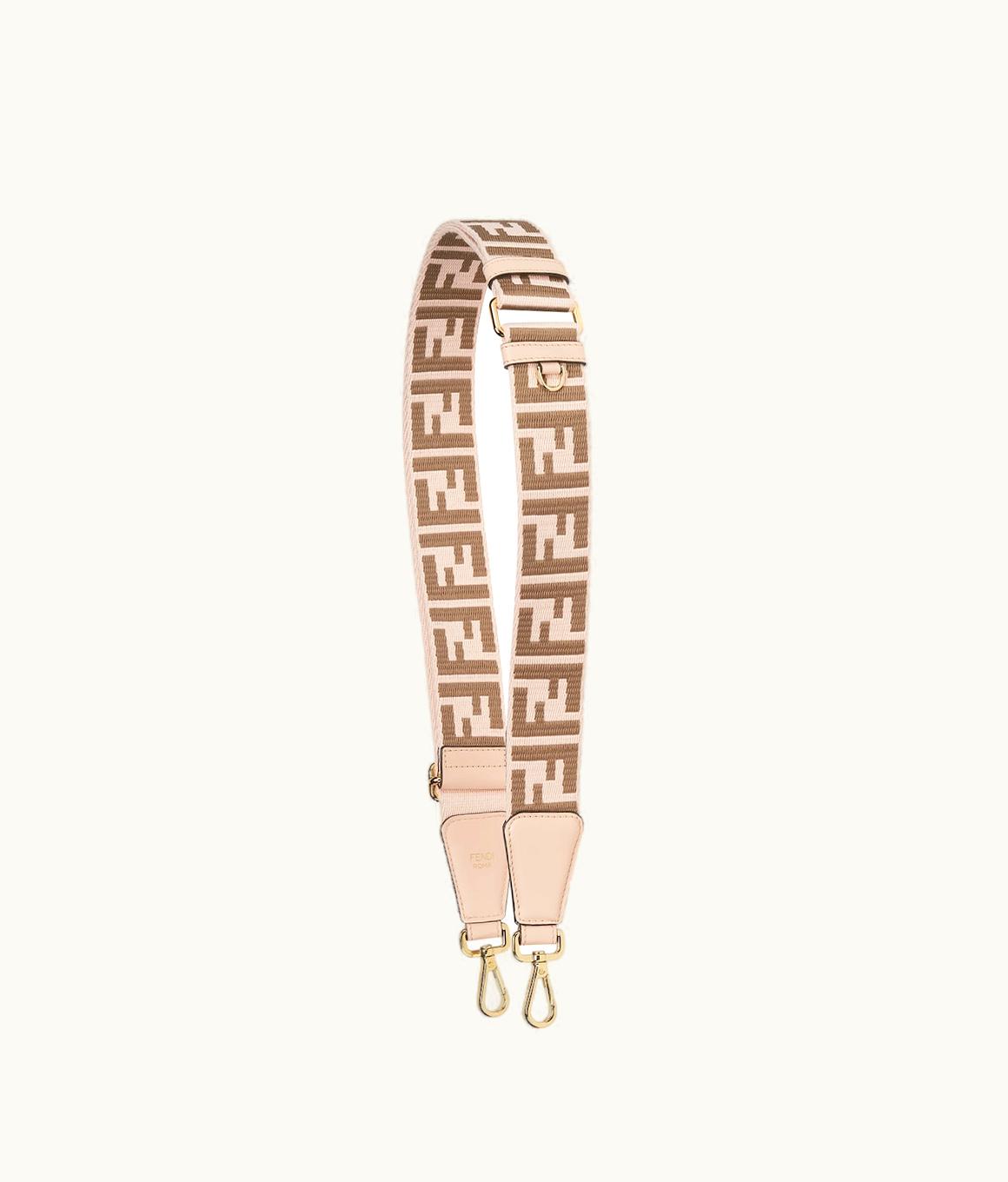 Fendi Fendi Strap You - Pink Ribbon Shoulder Strap