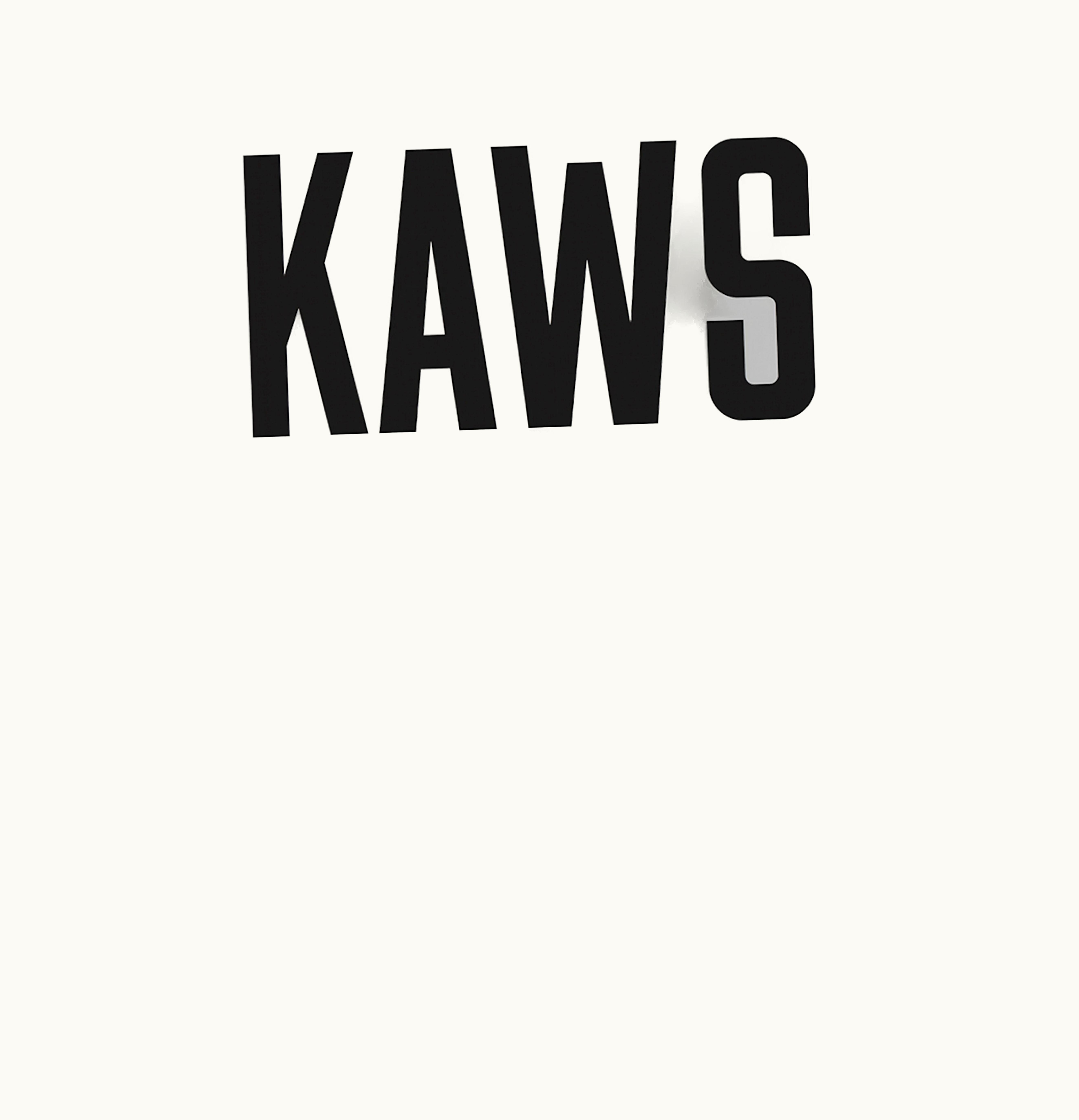 KAWS KAWS GONE Book Grey