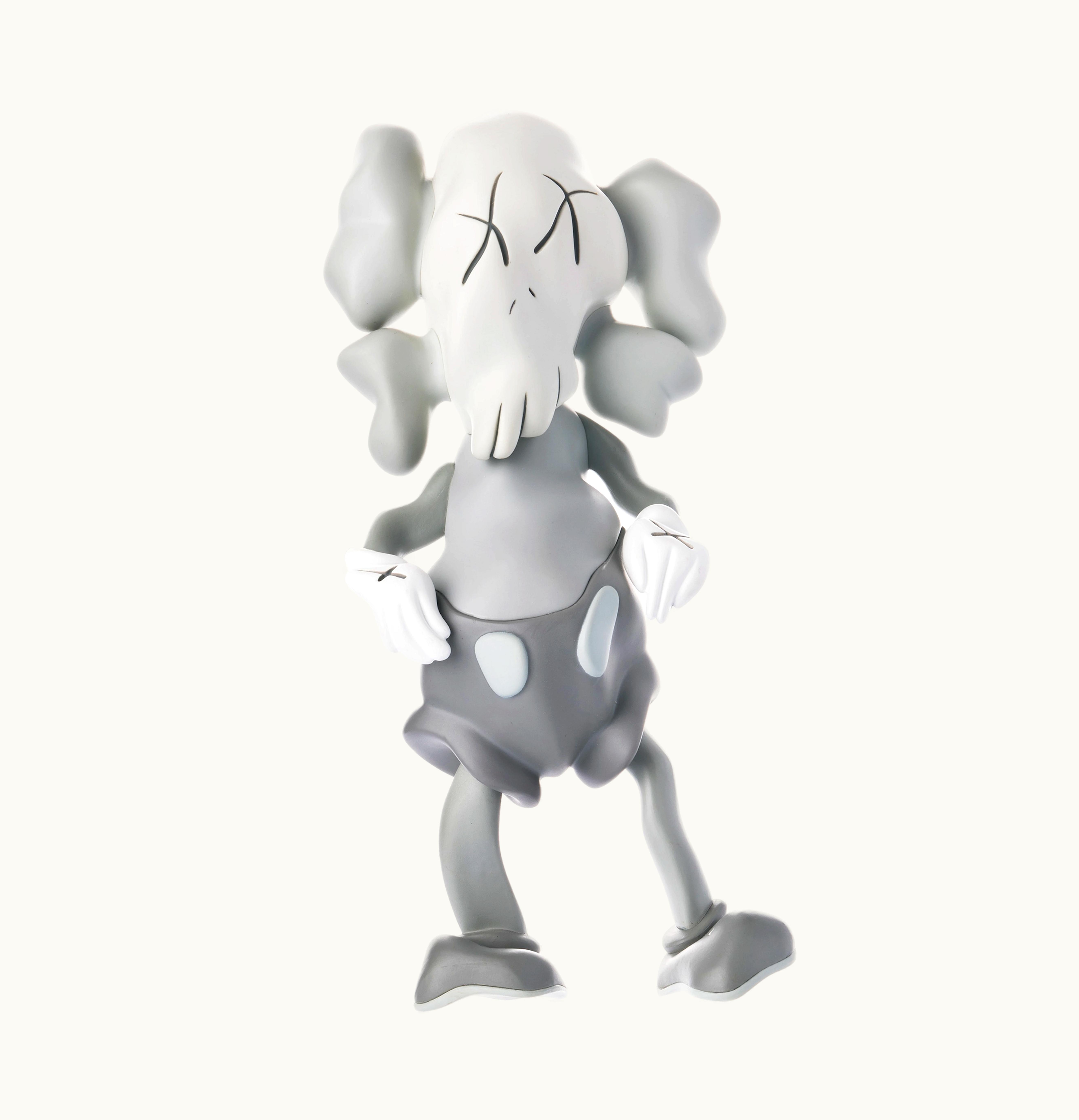 KAWS KAWS Robert Lazzarini Companion Vinyl Figure Grey