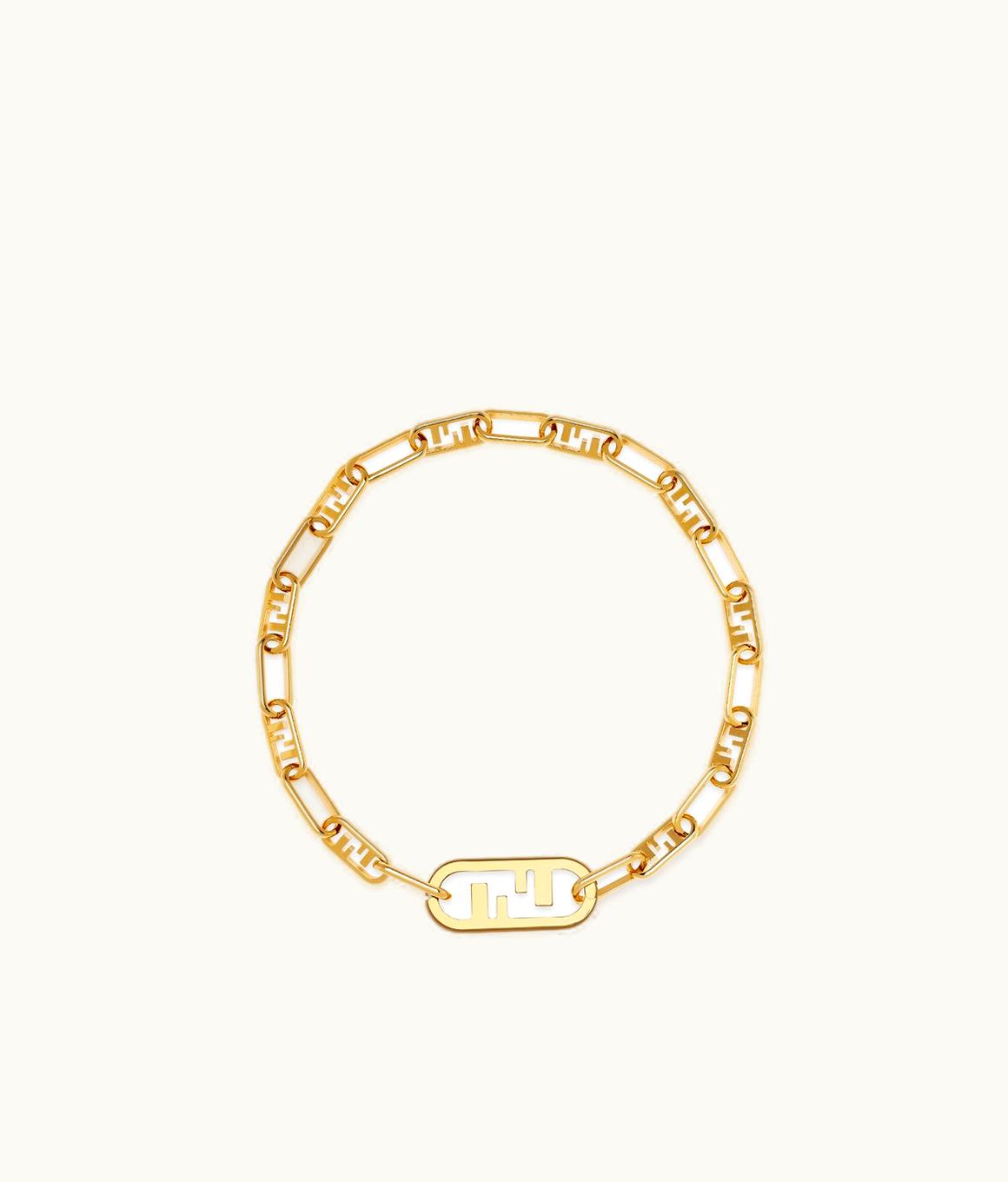 Fendi Fendi O’lock Choker - Gold-colored Choker