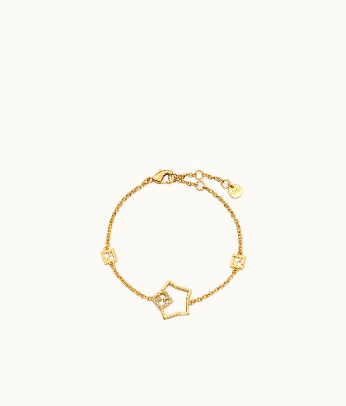 Fendi Fendi Bracelet - Gold-colored Metal Bracelet
