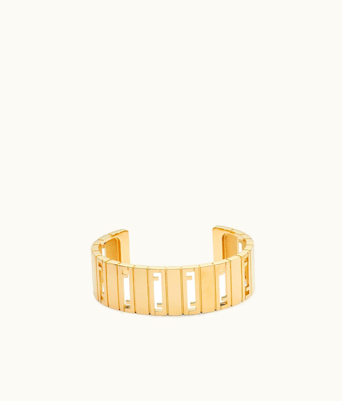 Fendi Fendi Stripes Bangle - Gold-colored Metal Bangle