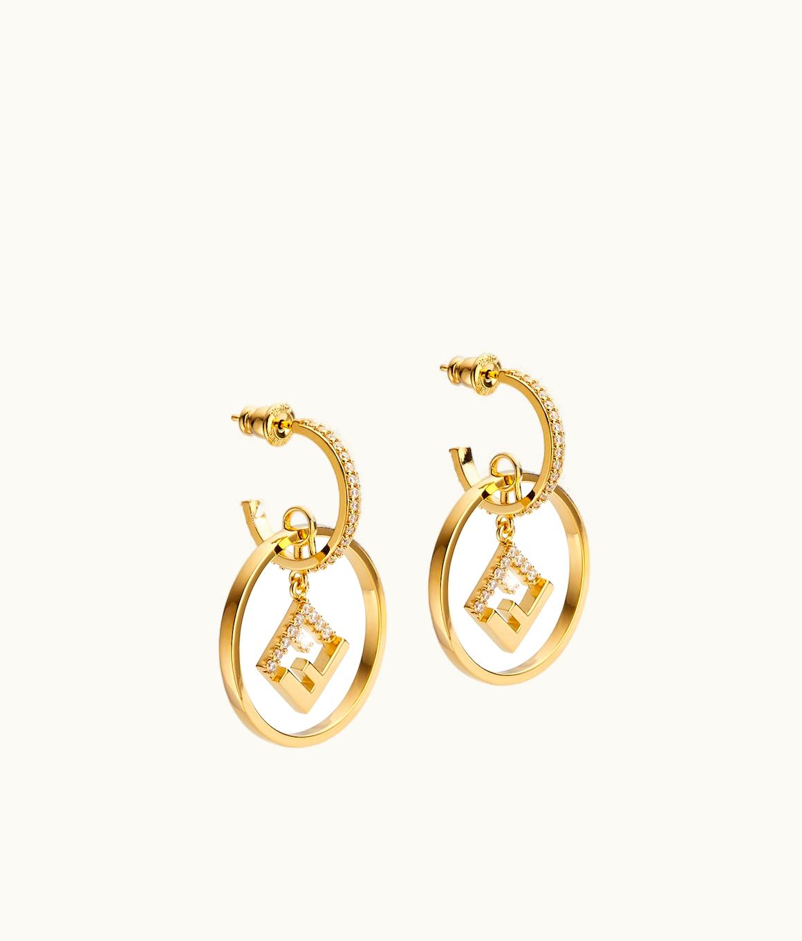 Fendi Forever Fendi Earrings - Gold-colored Earrings 8AK343A44GF089U