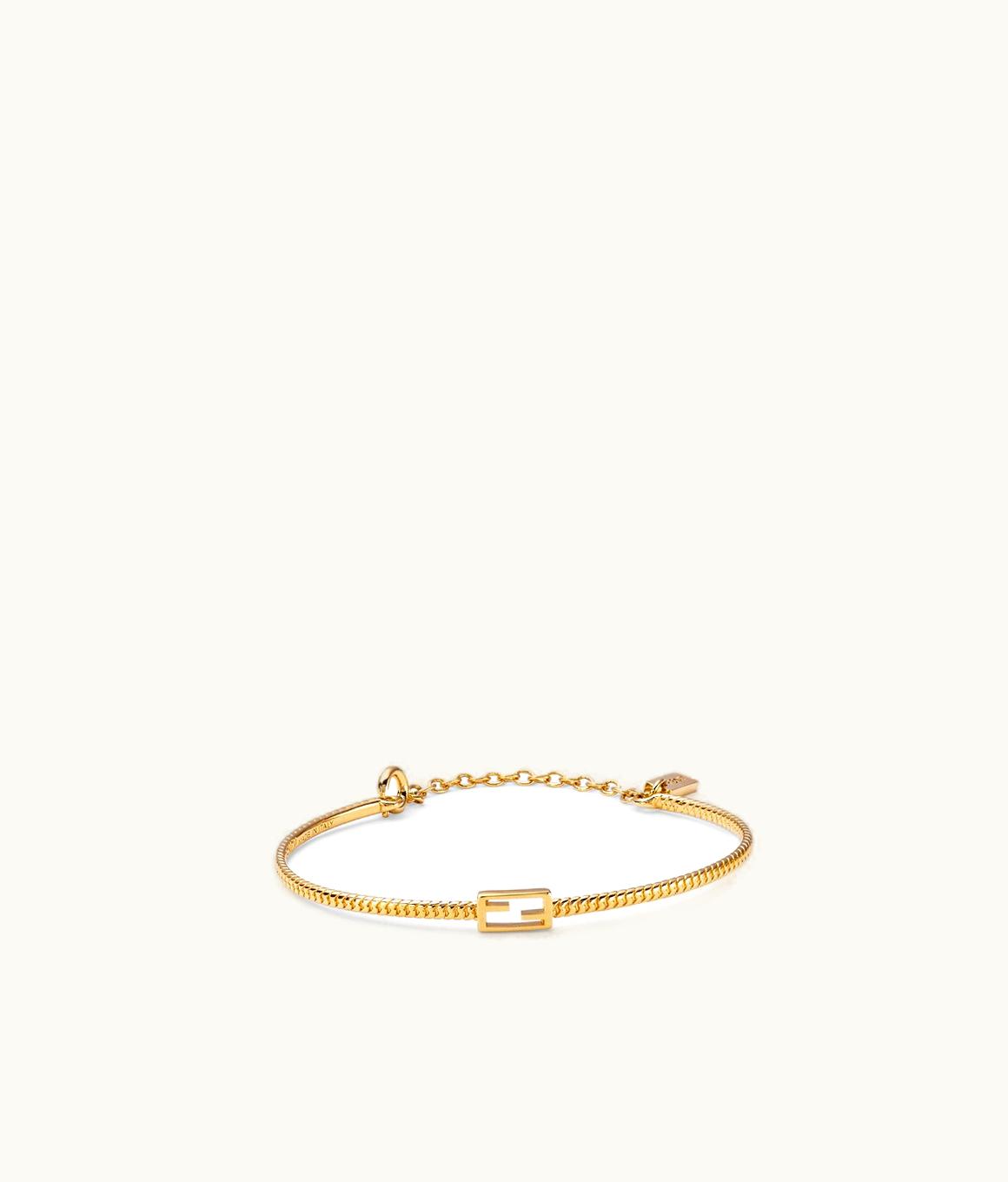 Fendi Fendi Baguette FF Link Bracelet - Gold Finished