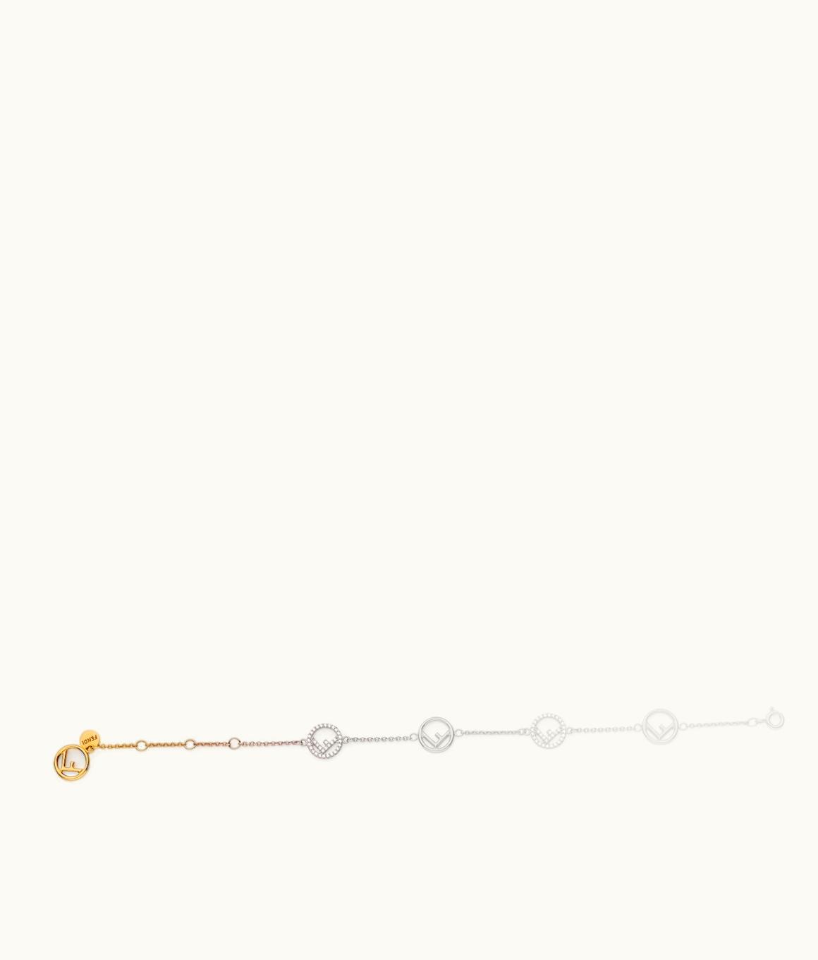 Fendi F Is Fendi Bracelet - Gold-colored Bracelet 8AG7366DMF089U