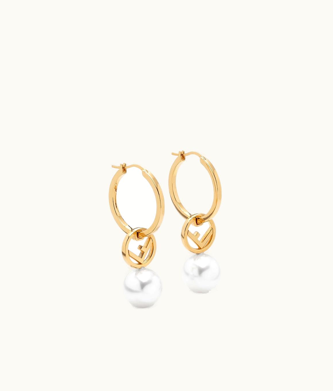 Fendi F Is Fendi Earrings - Gold-colored Earrings 8AH439A44DF0A47