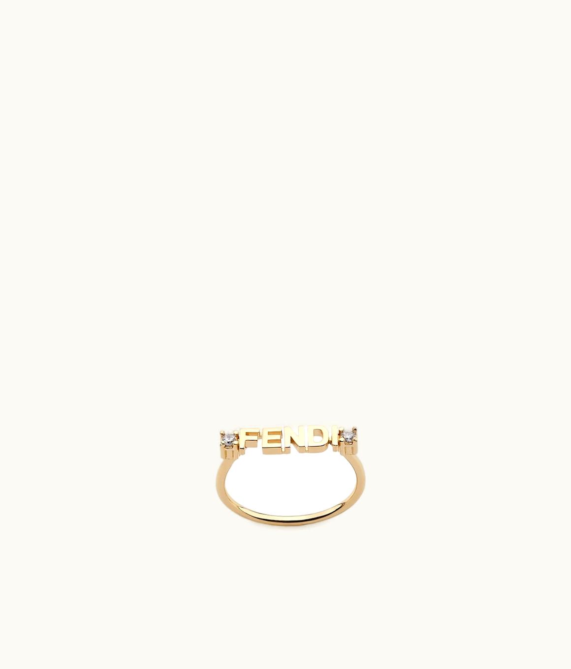 Fendi Fendigraphy Ring - Gold-colored Ring