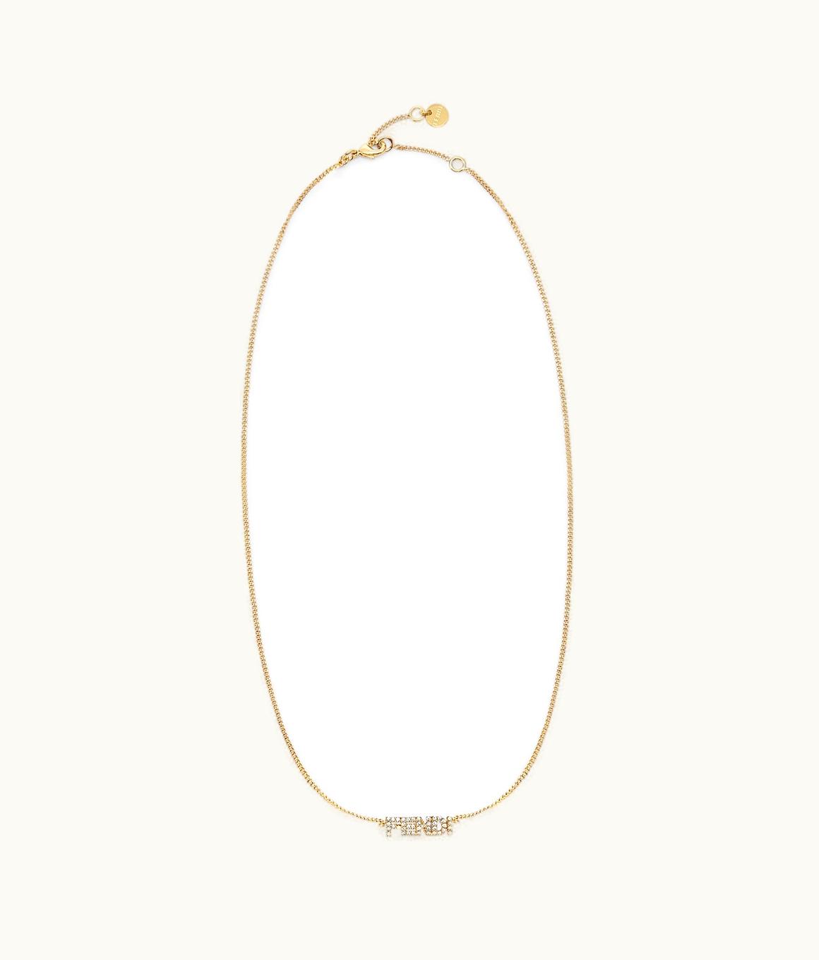 Fendi Fendigraphy Necklace - Gold-colored Necklace