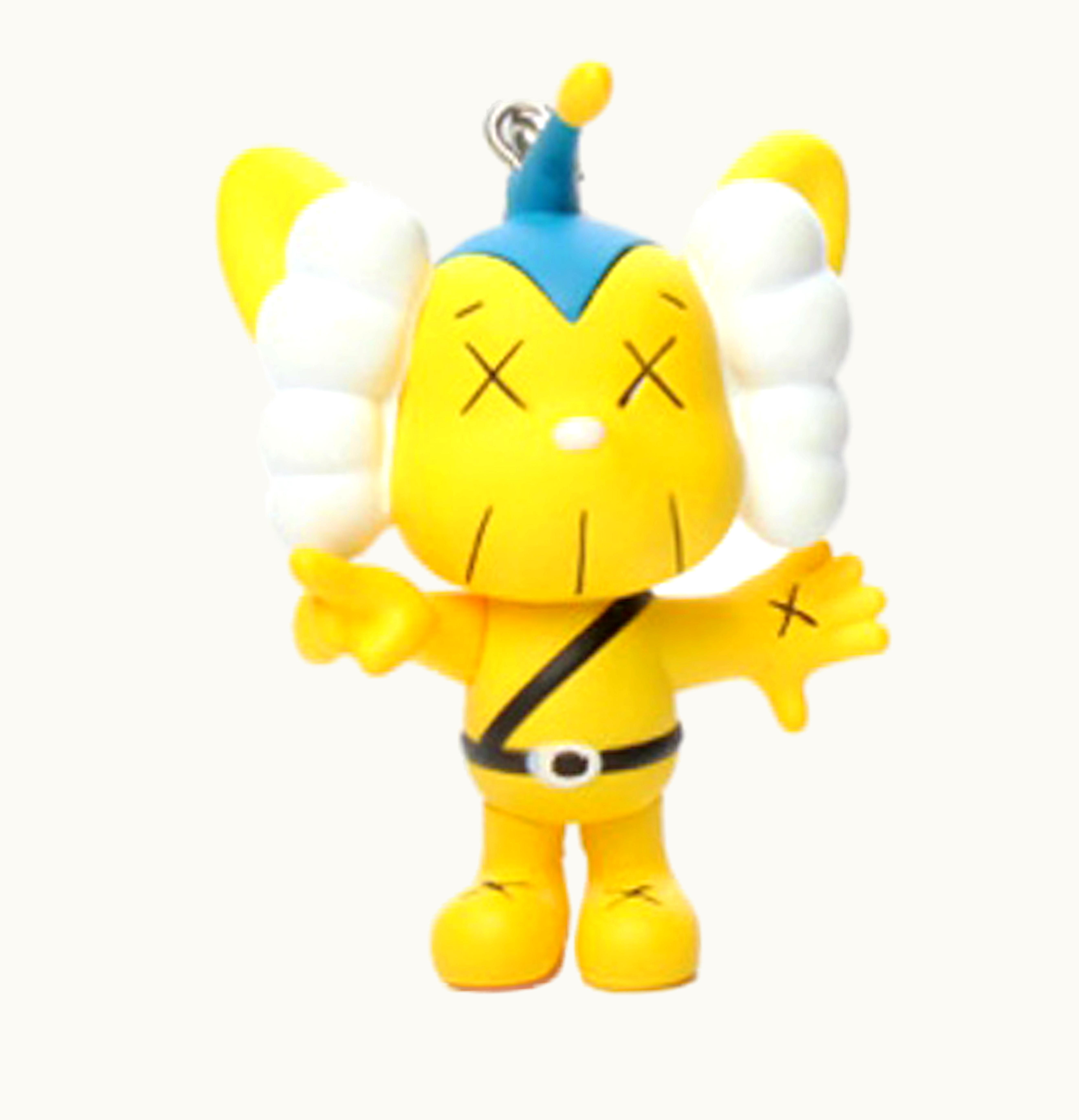 KAWS KAWS JPP Keychain Yellow