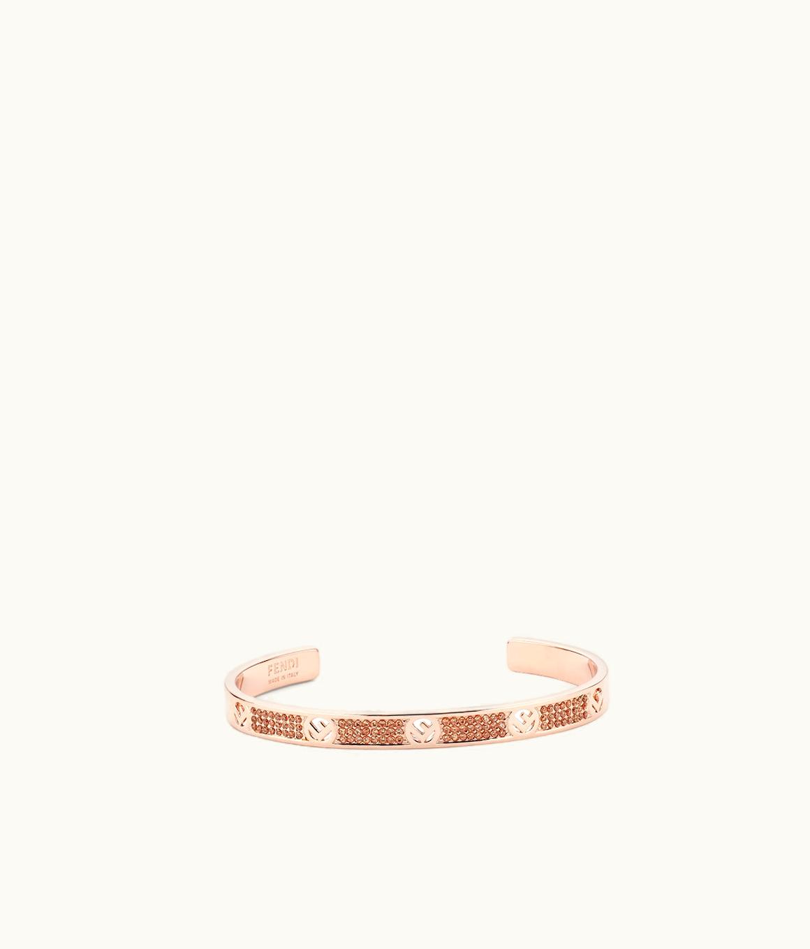 Fendi F Is Fendi Bracelet - Pink-gold-colored Bracelet