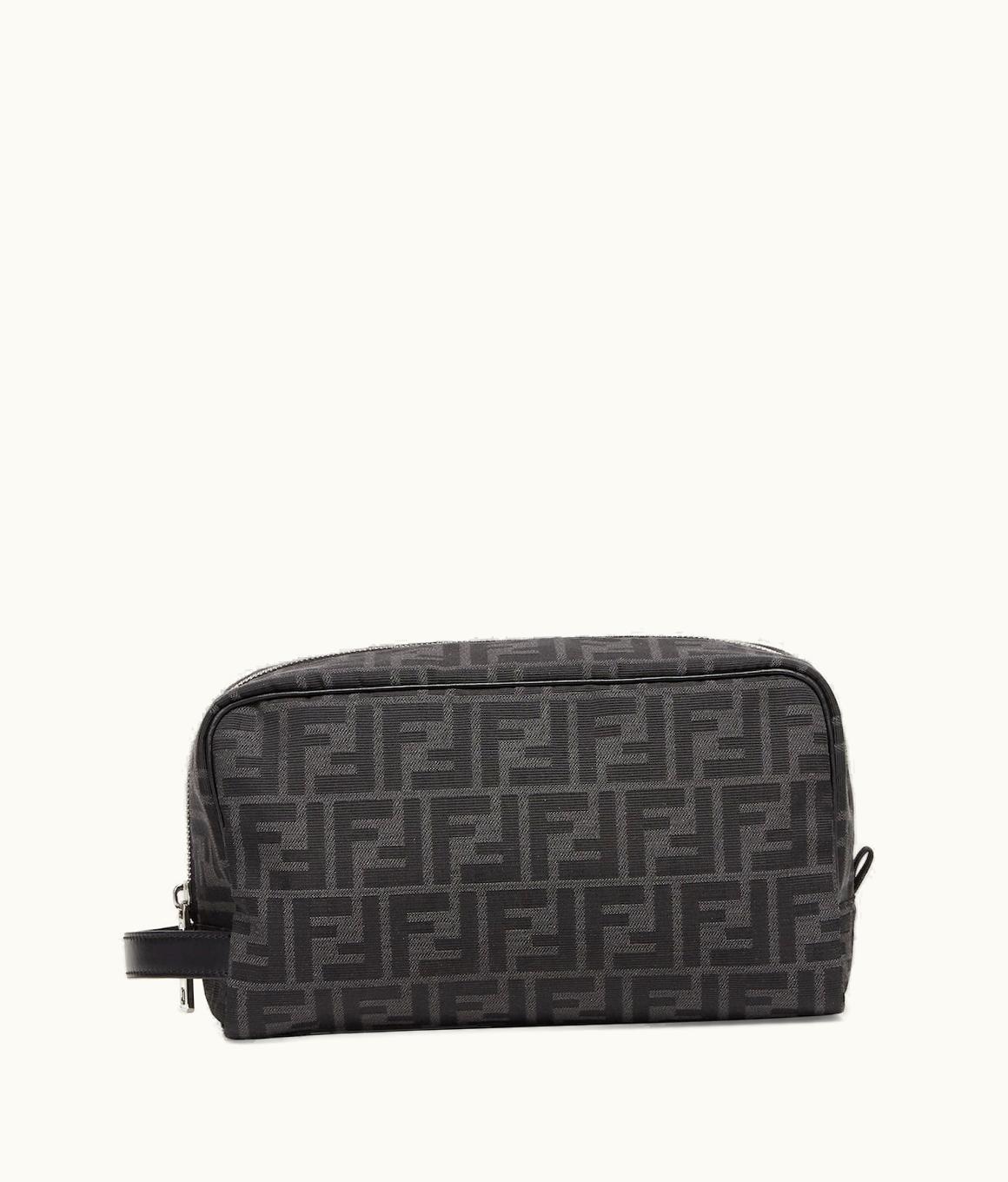 Fendi Fendi FF Toiletry Case - FF Jacquard Fabric Toiletry Case