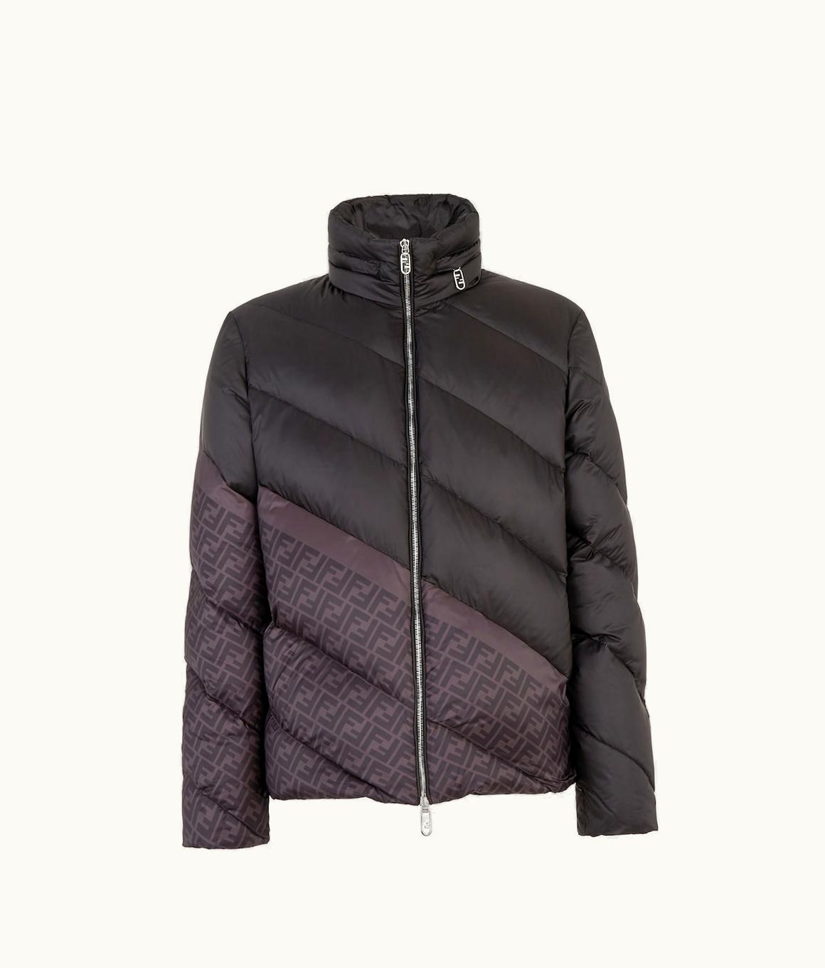 Fendi Fendi Down Jacket - Black Nylon Down Jacket FAA919AQNJF1N6F