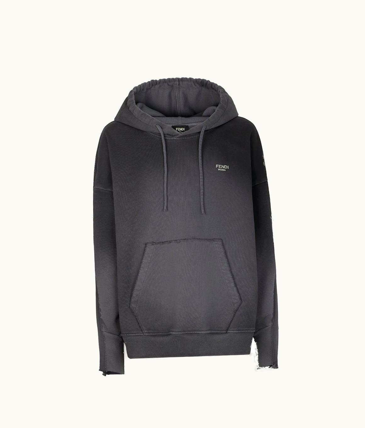 Fendi Fendi Sweatshirt - Gray Jersey Sweatshirt