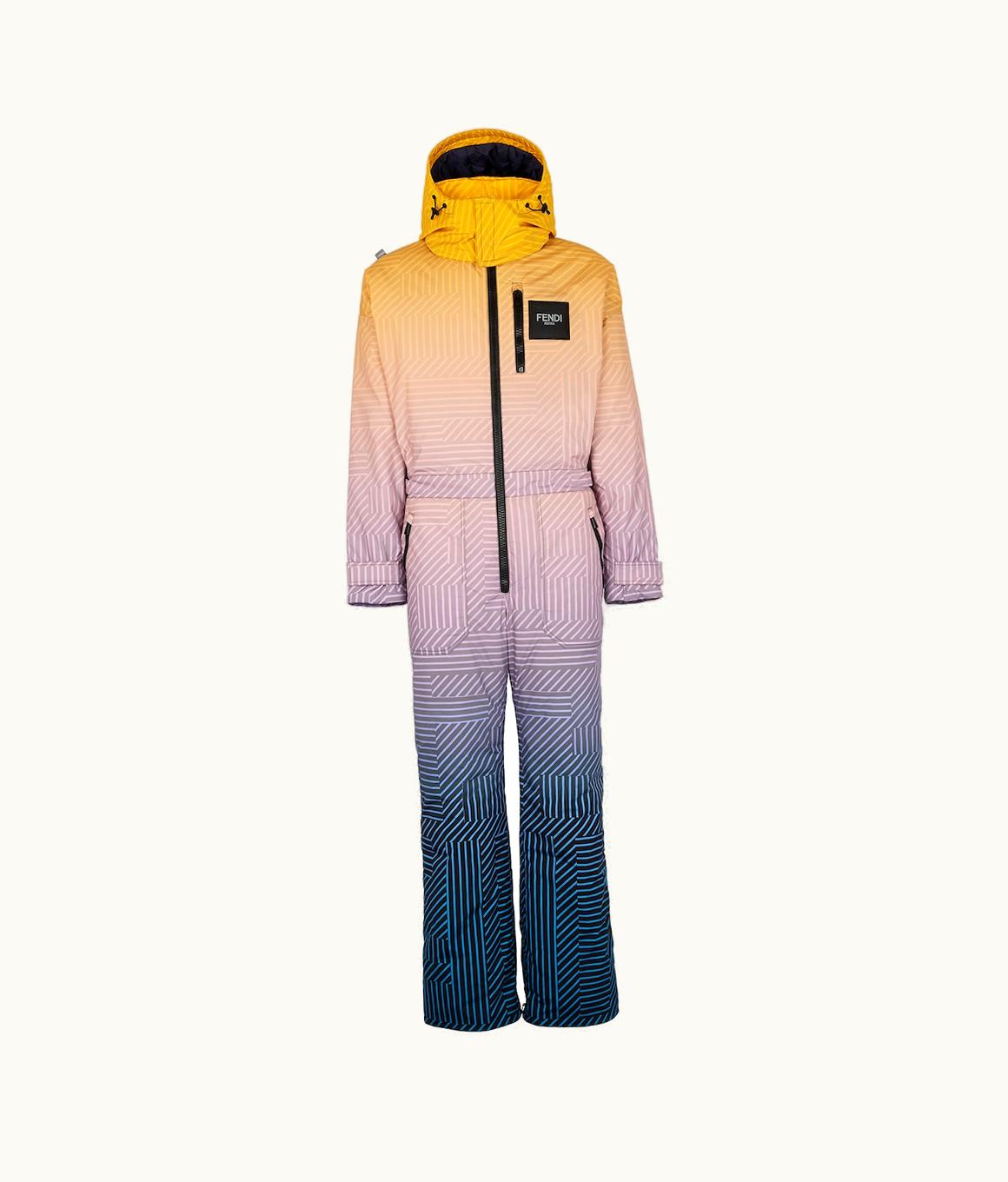 Fendi Fendi Ski Suit - Multicolor Nylon Ski Suit