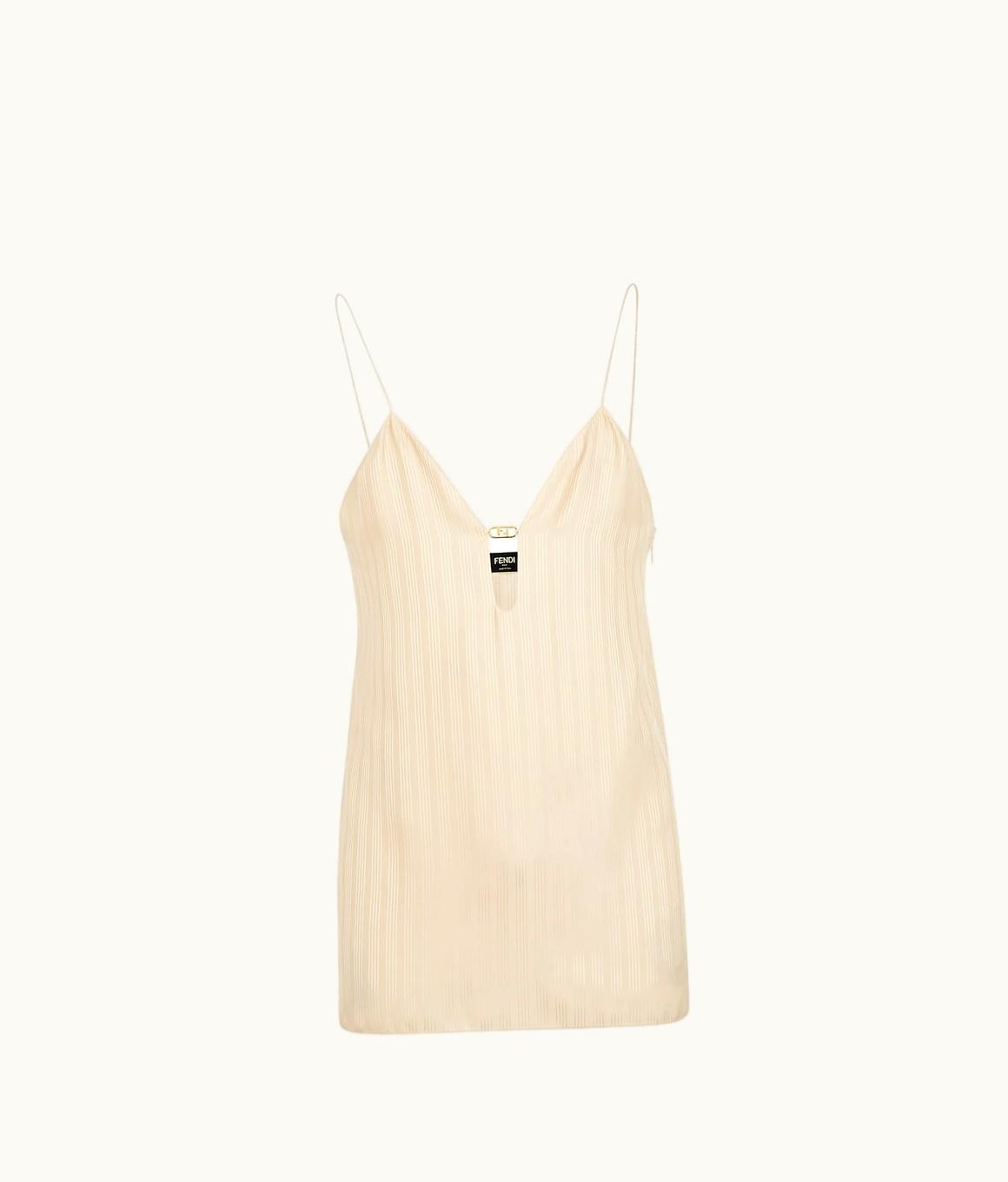 Fendi Fendi Top - Beige Silk Top