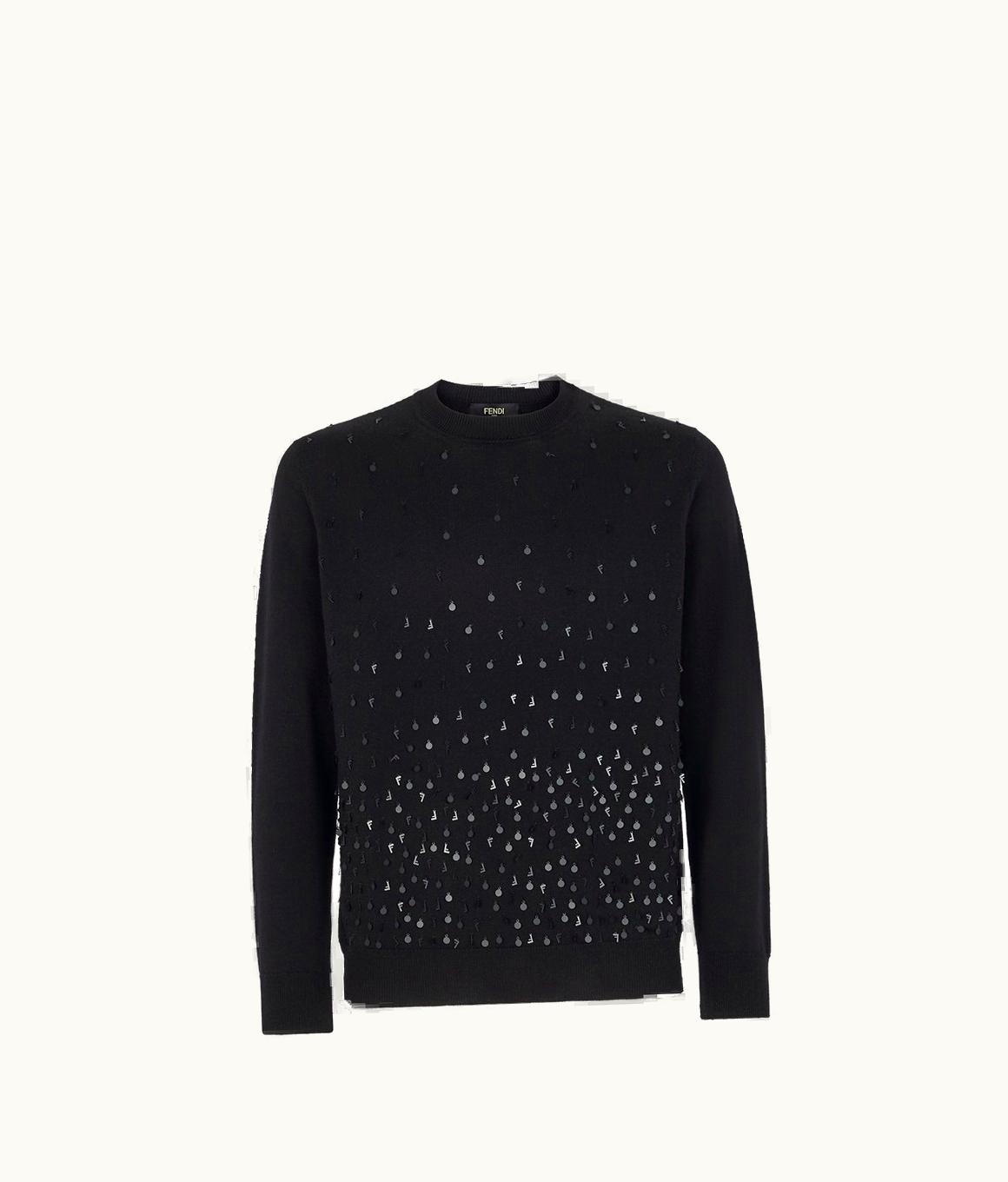 Fendi Fendi Sweater - Black Wool Pullover