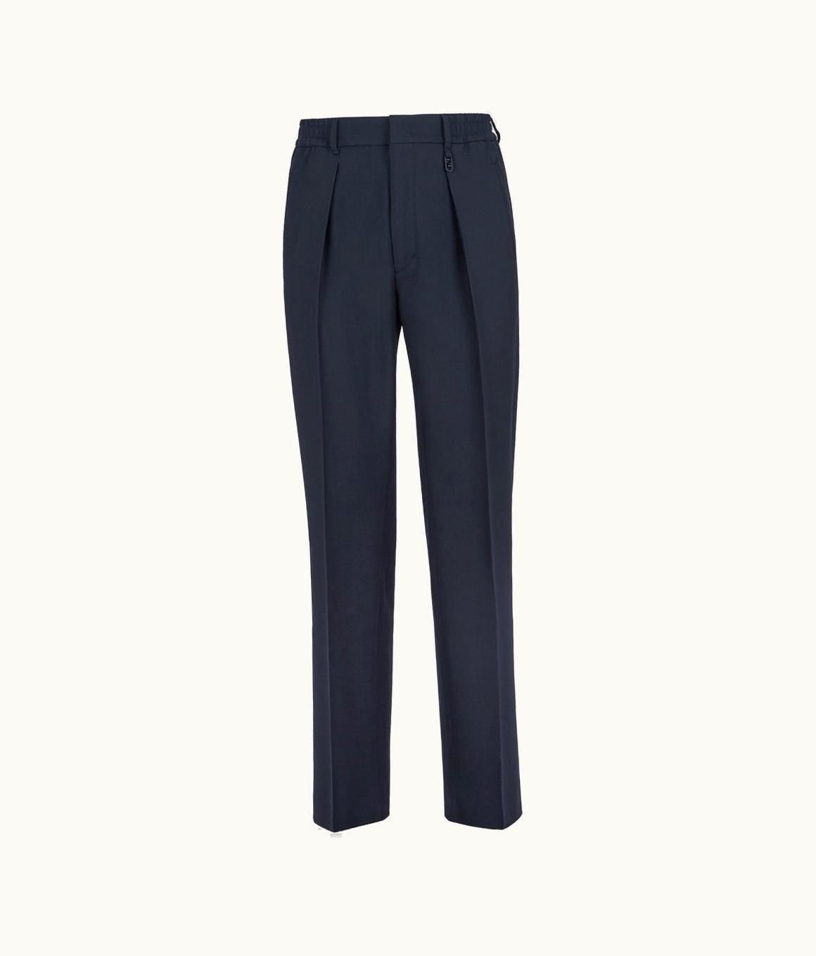 Fendi Fendi Pants - Blue Wool Pants FB0895AL5AF0CRH