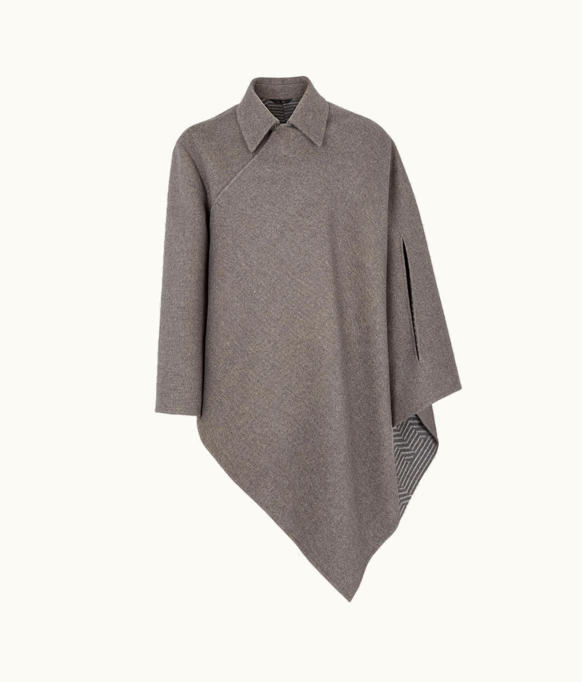 Fendi Fendi Blouson - Gray Wool Coat