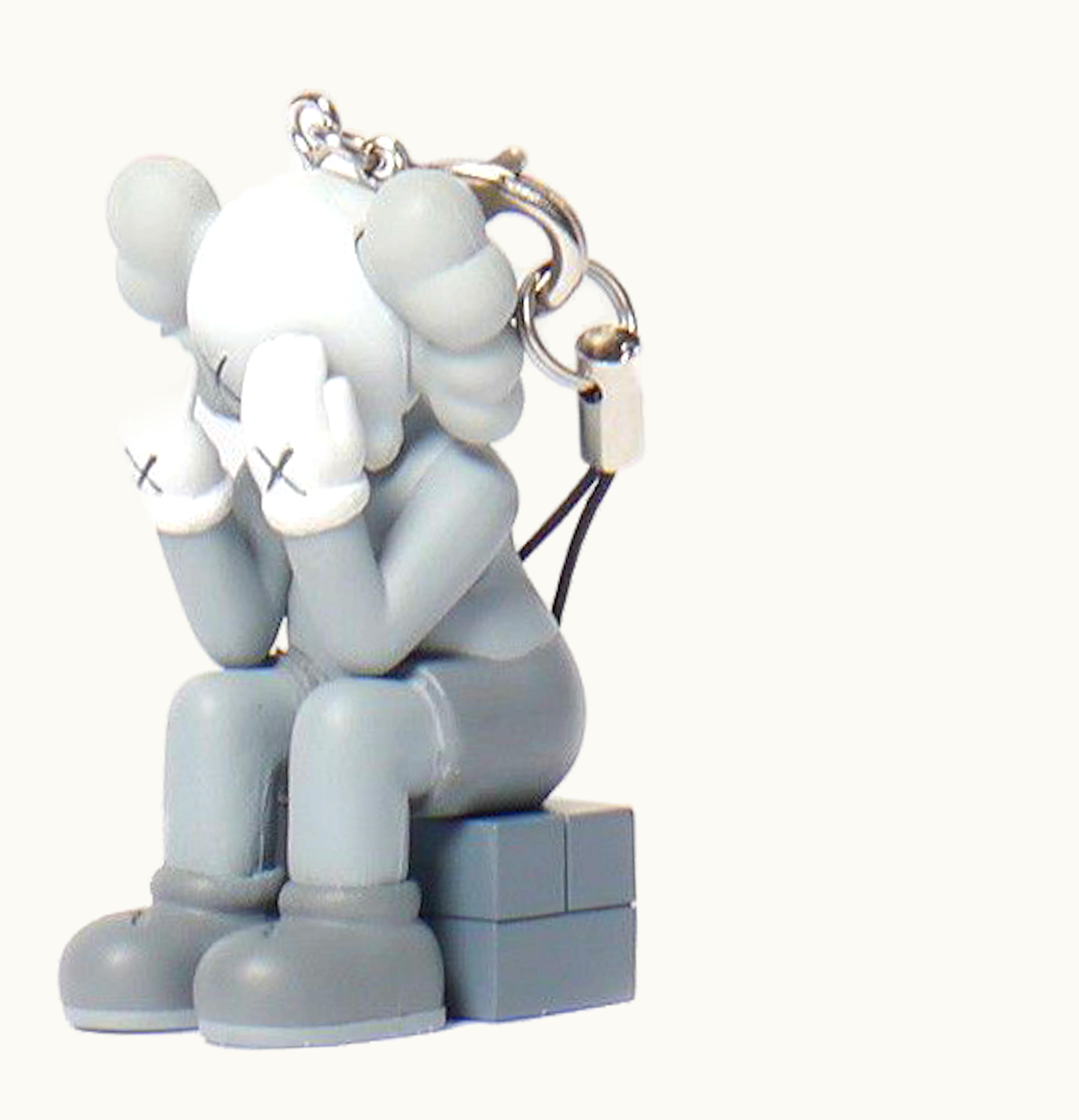KAWS KAWS Passing Through Keychain Grey