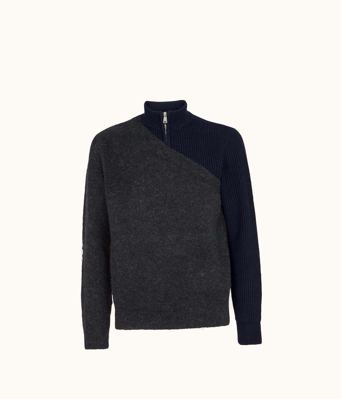 Fendi Fendi Sweater - Multicolor Wool And Alpaca Sweater
