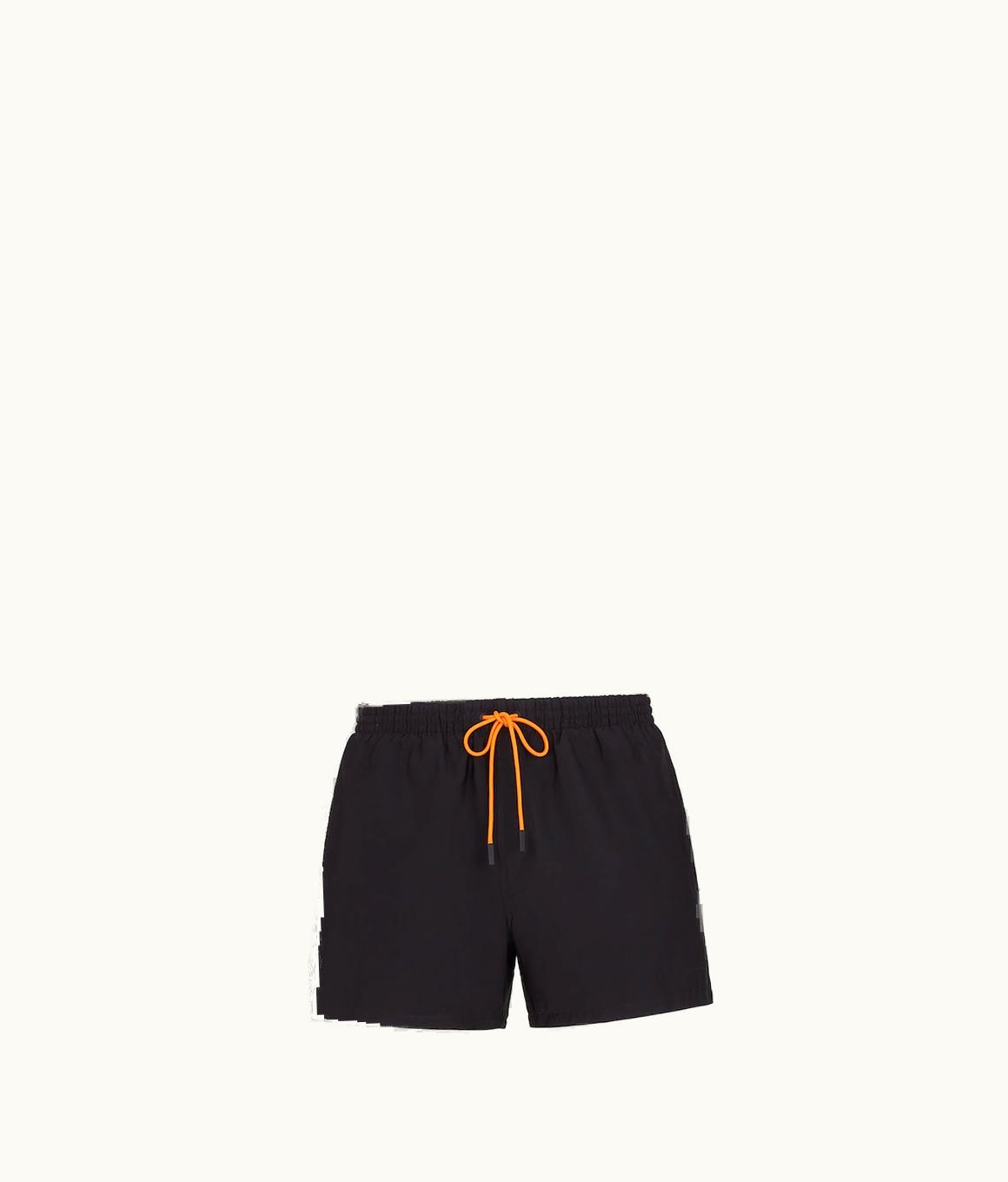 Fendi Fendi FF Motif Swim Shorts - Black Nylon Swim Shorts