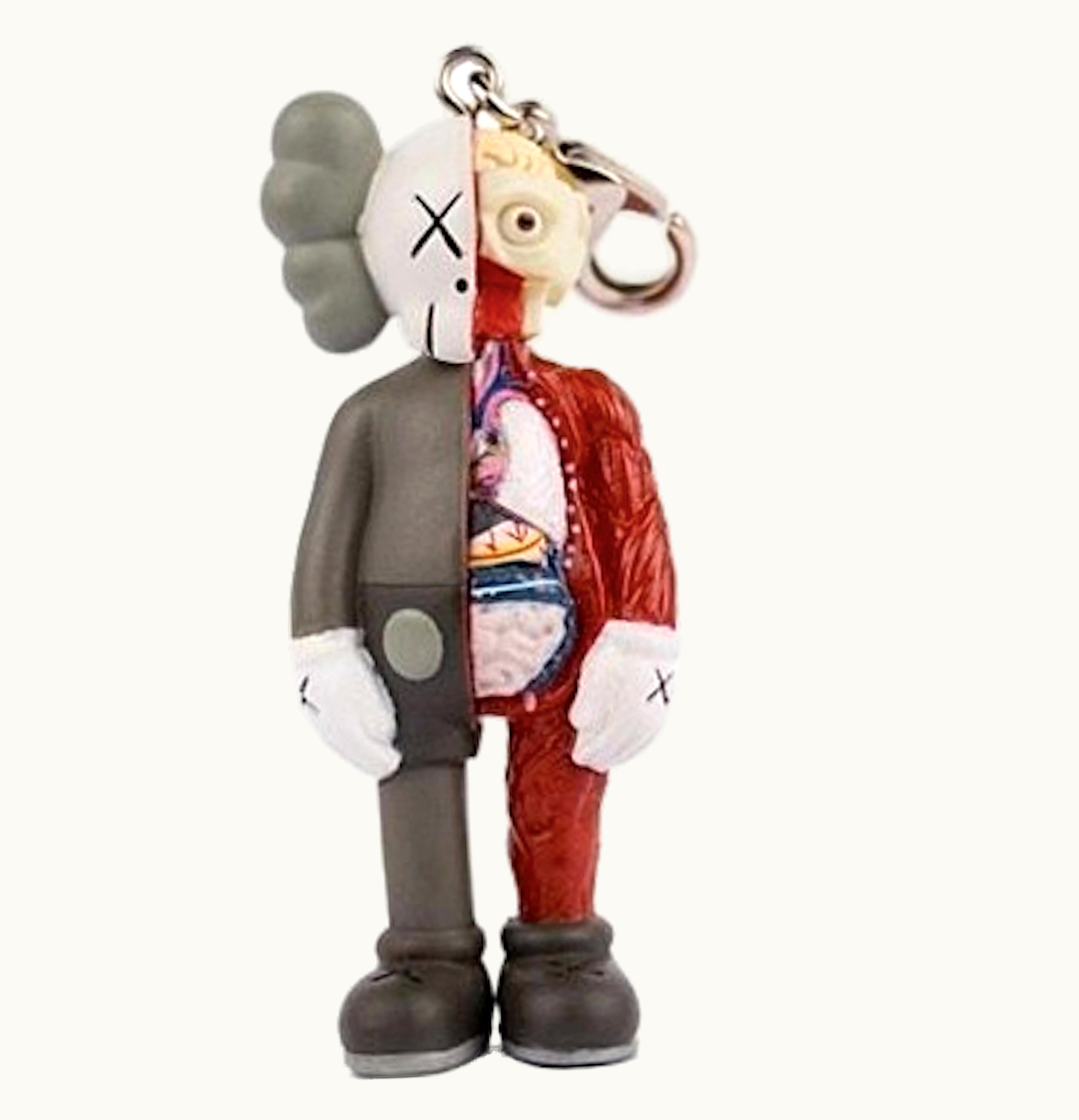 KAWS KAWS Companion Flayed Keychain Brown