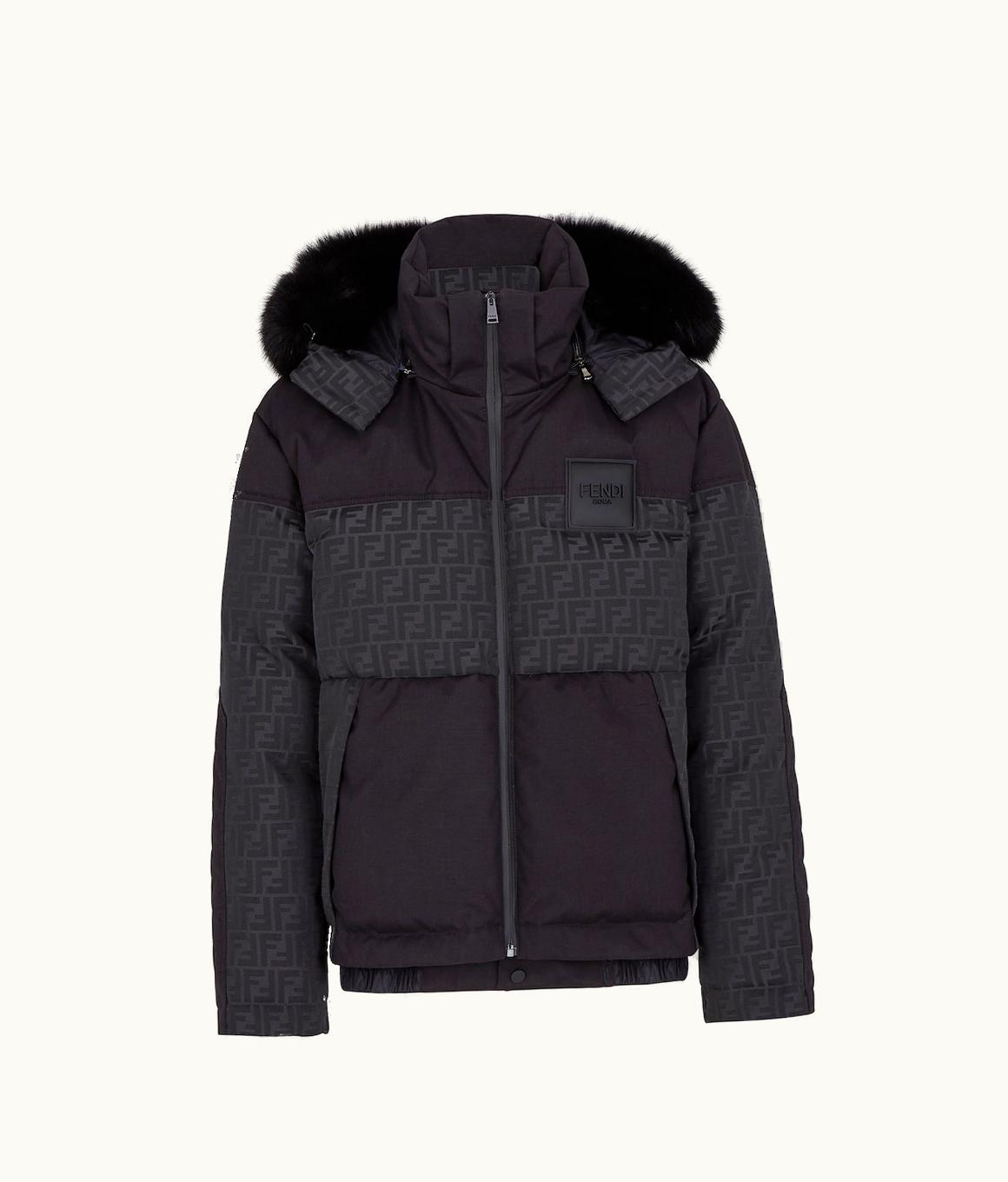 Fendi Fendi Ski Jacket - Black Tech Fabric Performance Jacket