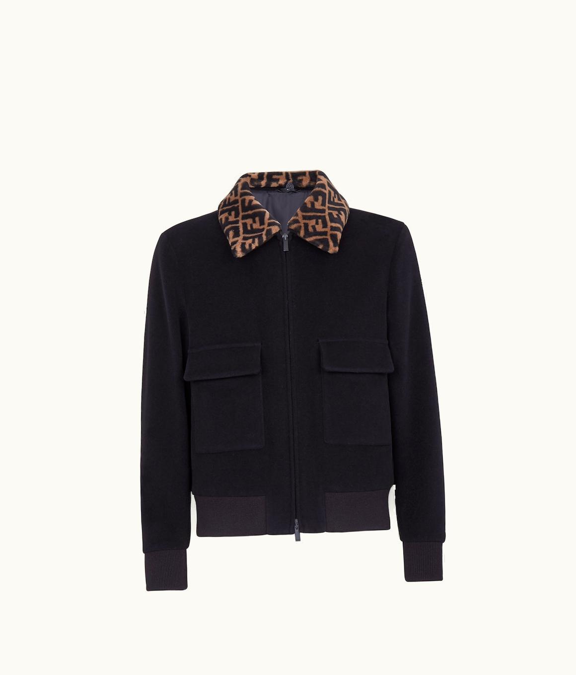 Fendi Fendi Jacket - Black Wool Jacket FW0123A9C7F0QA1