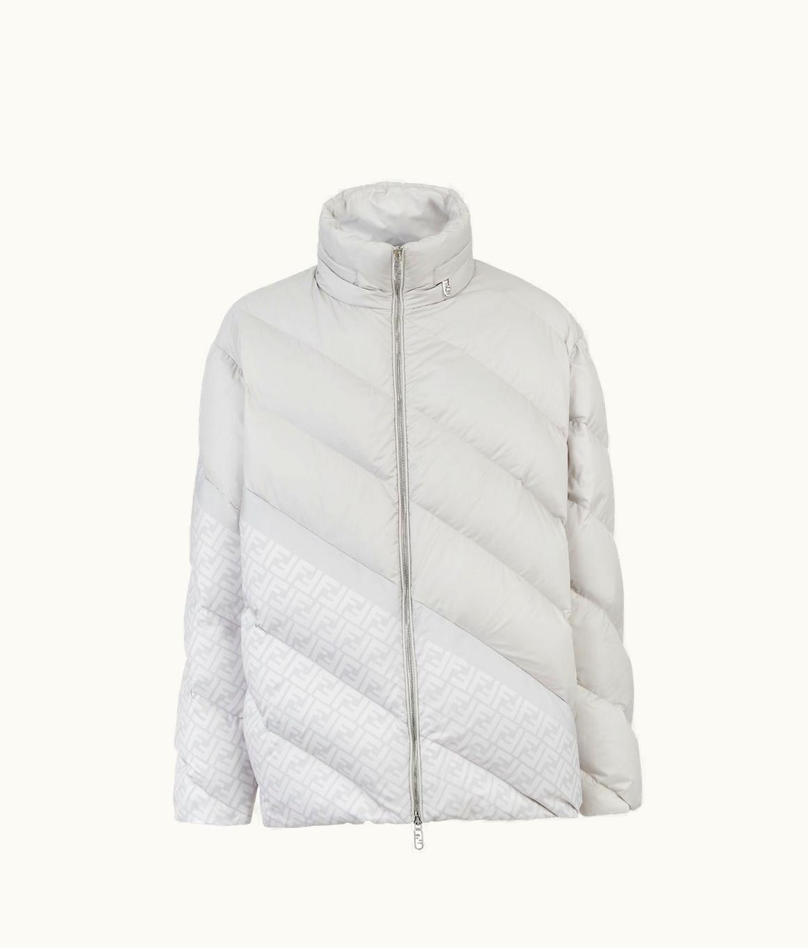 Fendi Fendi Down Jacket - White Nylon Down Jacket