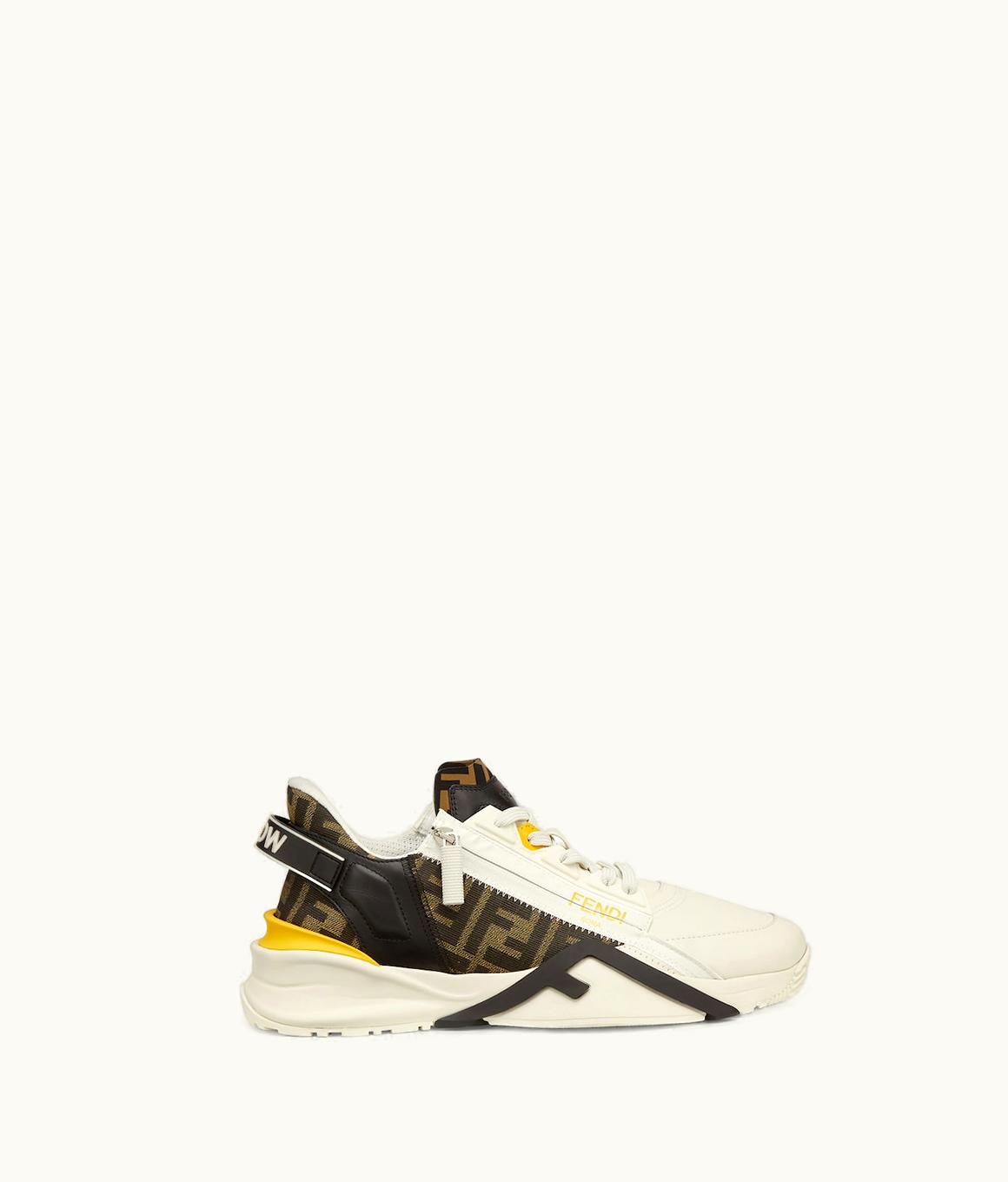 Fendi Fendi Flow Sneakers - White Leather Low-Tops