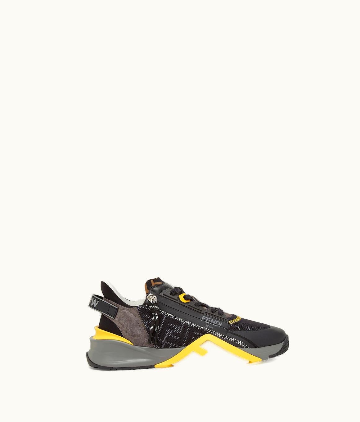 Fendi Fendi Flow - Low-tops In Gray Lycra®