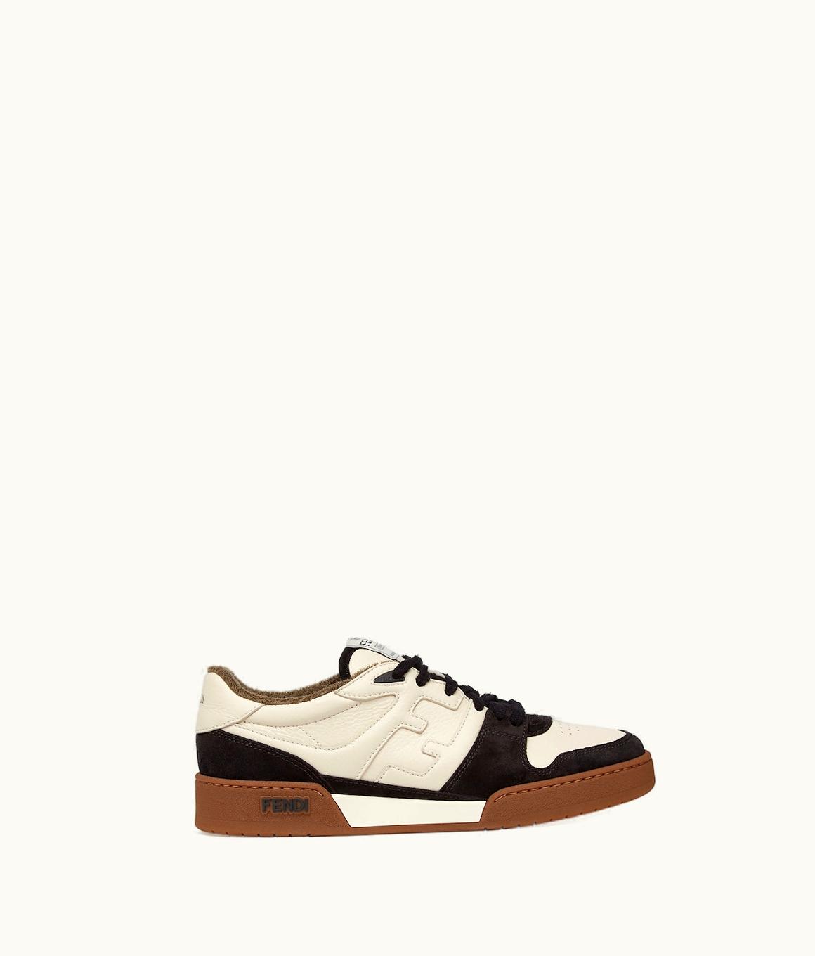 Fendi Fendi Match Deluxe Low Tops In Black Suede