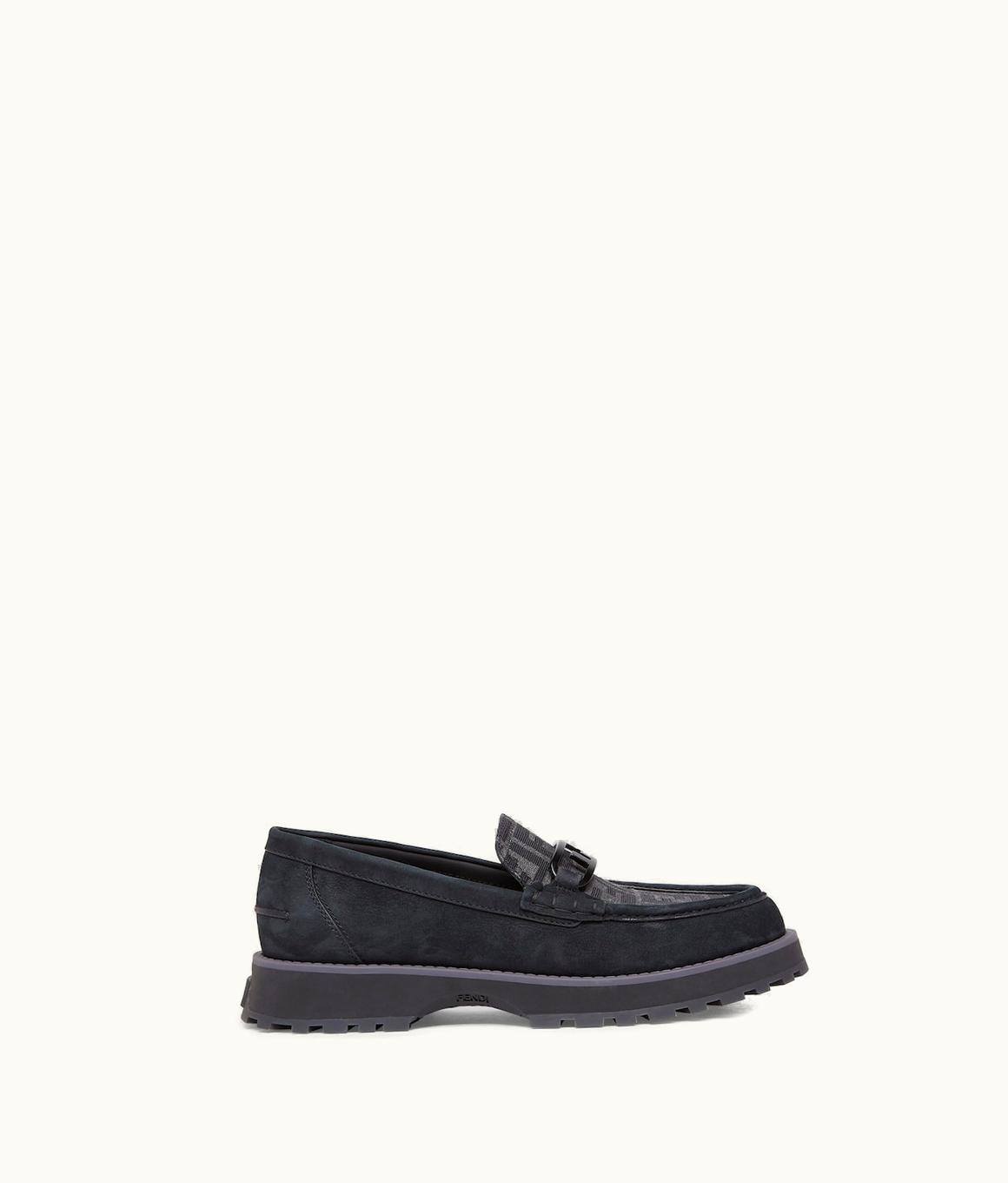 Fendi Fendi O’lock Loafers - Black Nubuck Loafers