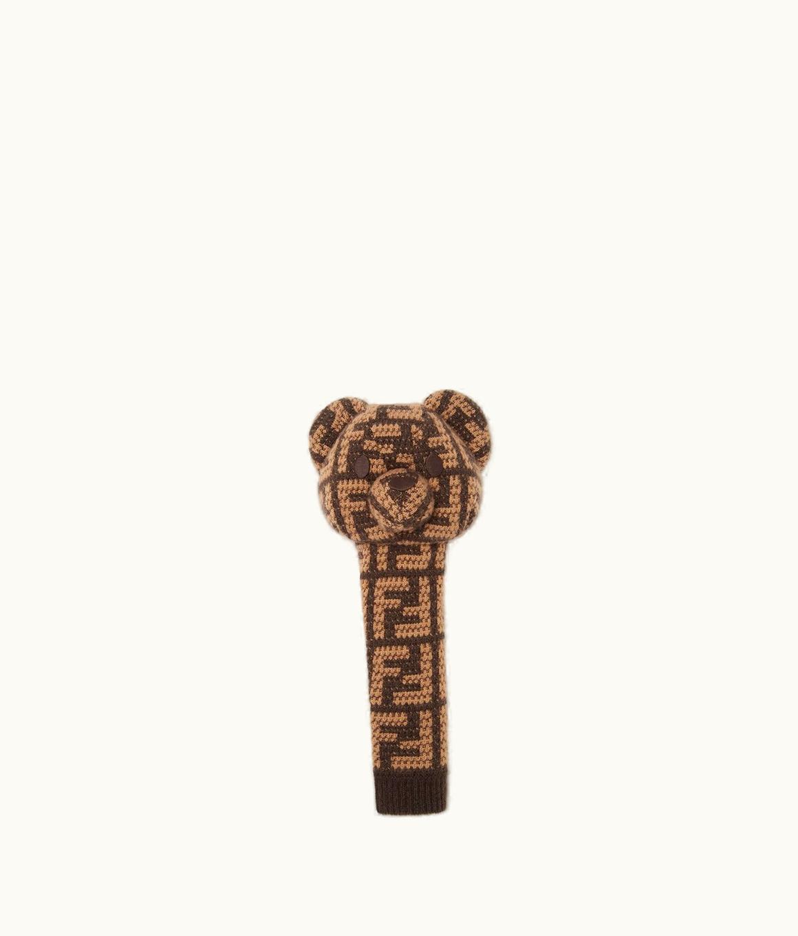 Fendi Fendi FF Golf Club Headcovers - Brown Cashmere Golf Club Headcovers