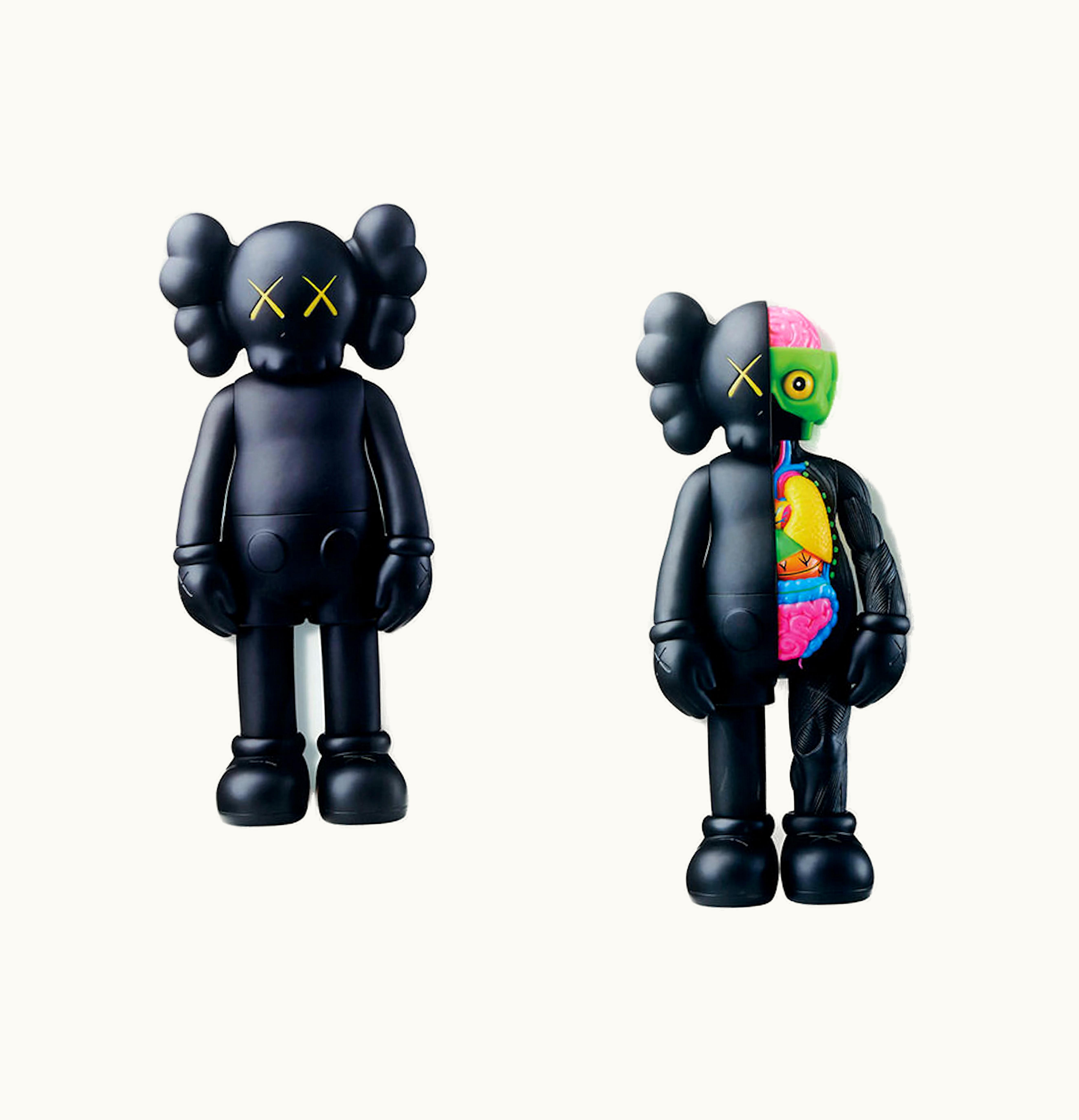 KAWS KAWS Tokyo First Clear File Companion Flayed Companion Black Set