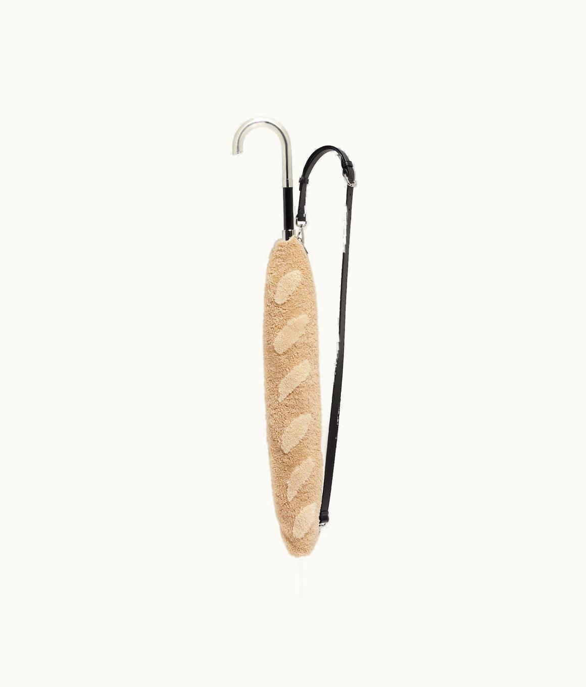 Fendi Fendi Baguette Umbrella Holder - Beige Sheepskin Pouch