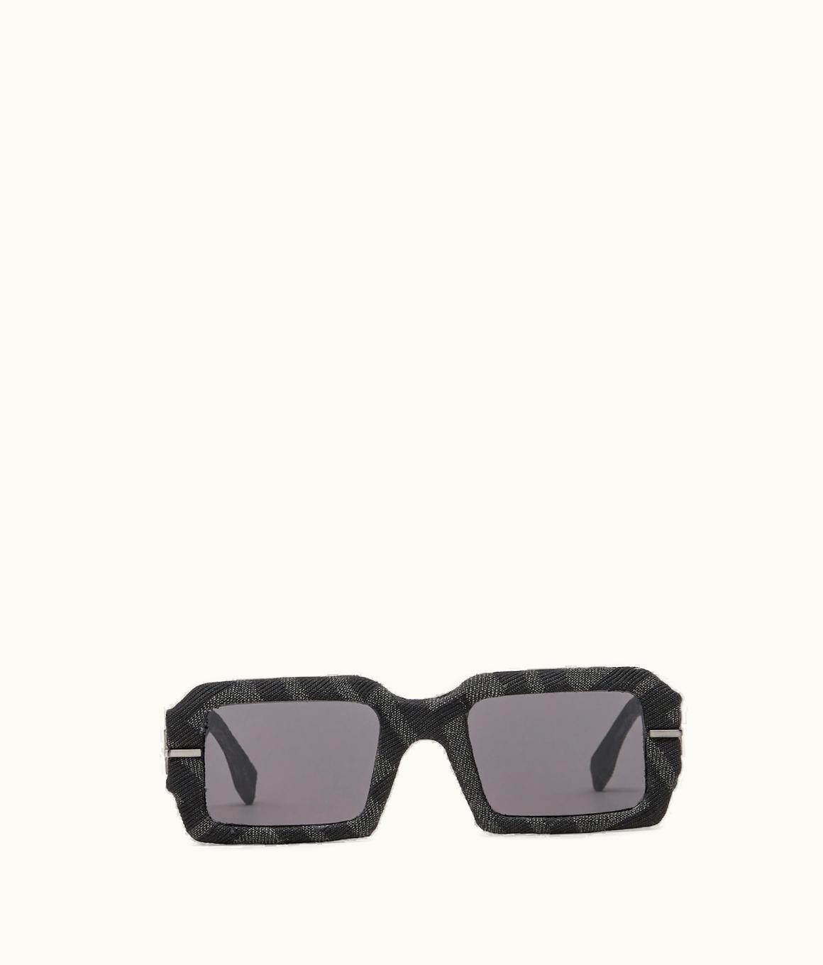 Fendi Fendigraphy - Gray FF Fabric Sunglasses