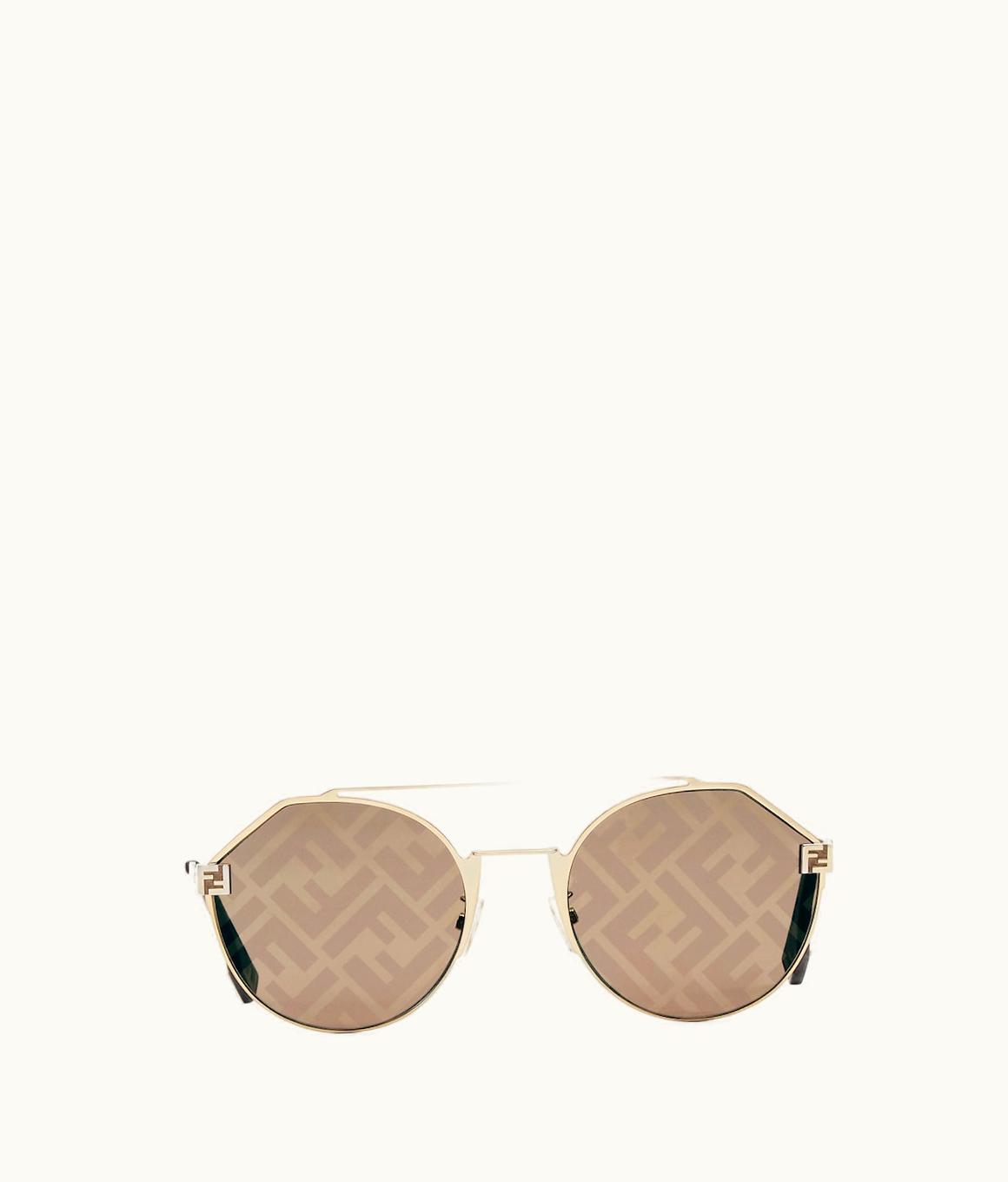 Fendi Fendi Sky - Gold-colored Sunglasses