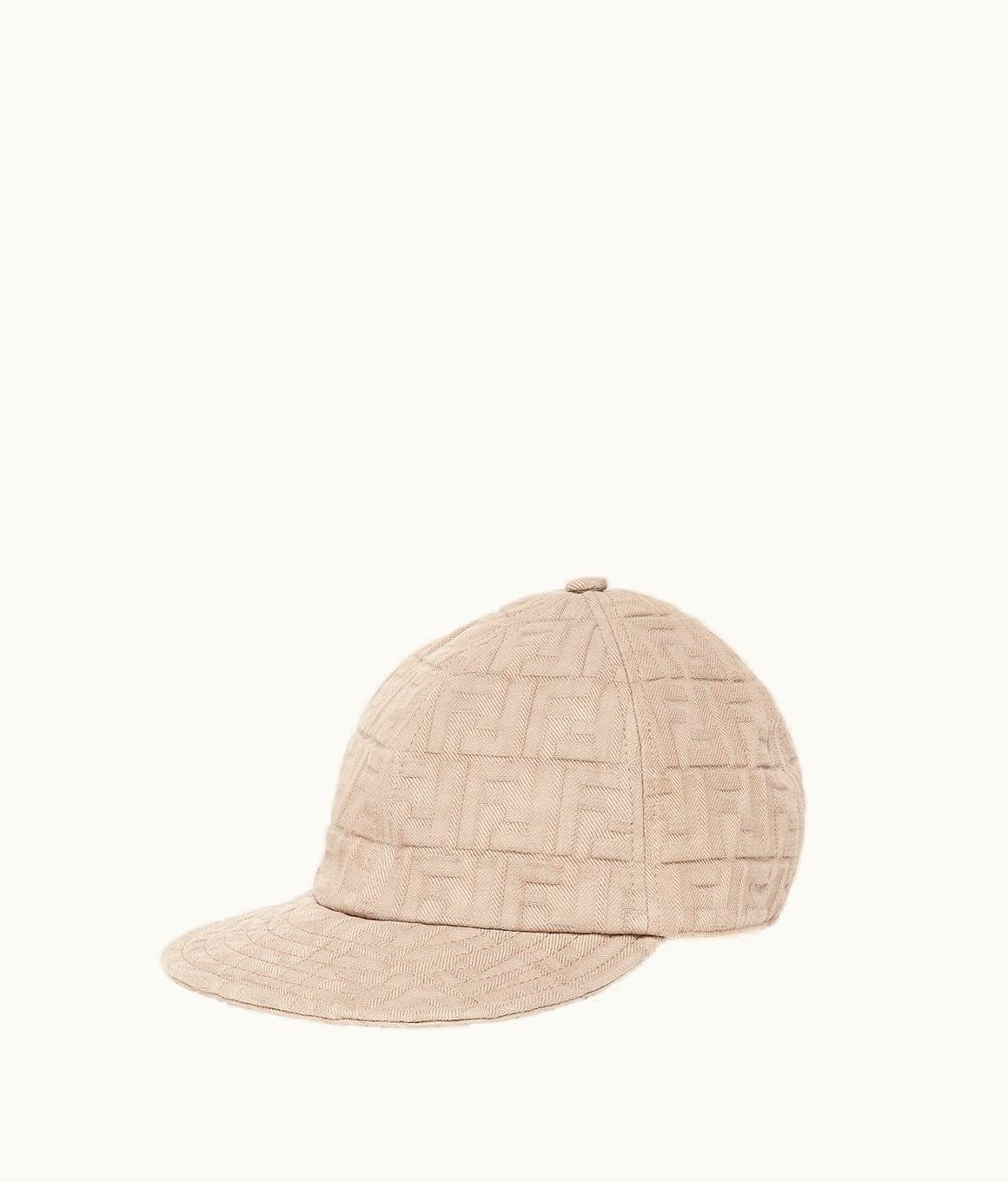 Fendi Fendi Hat - Beige Cotton Baseball Cap