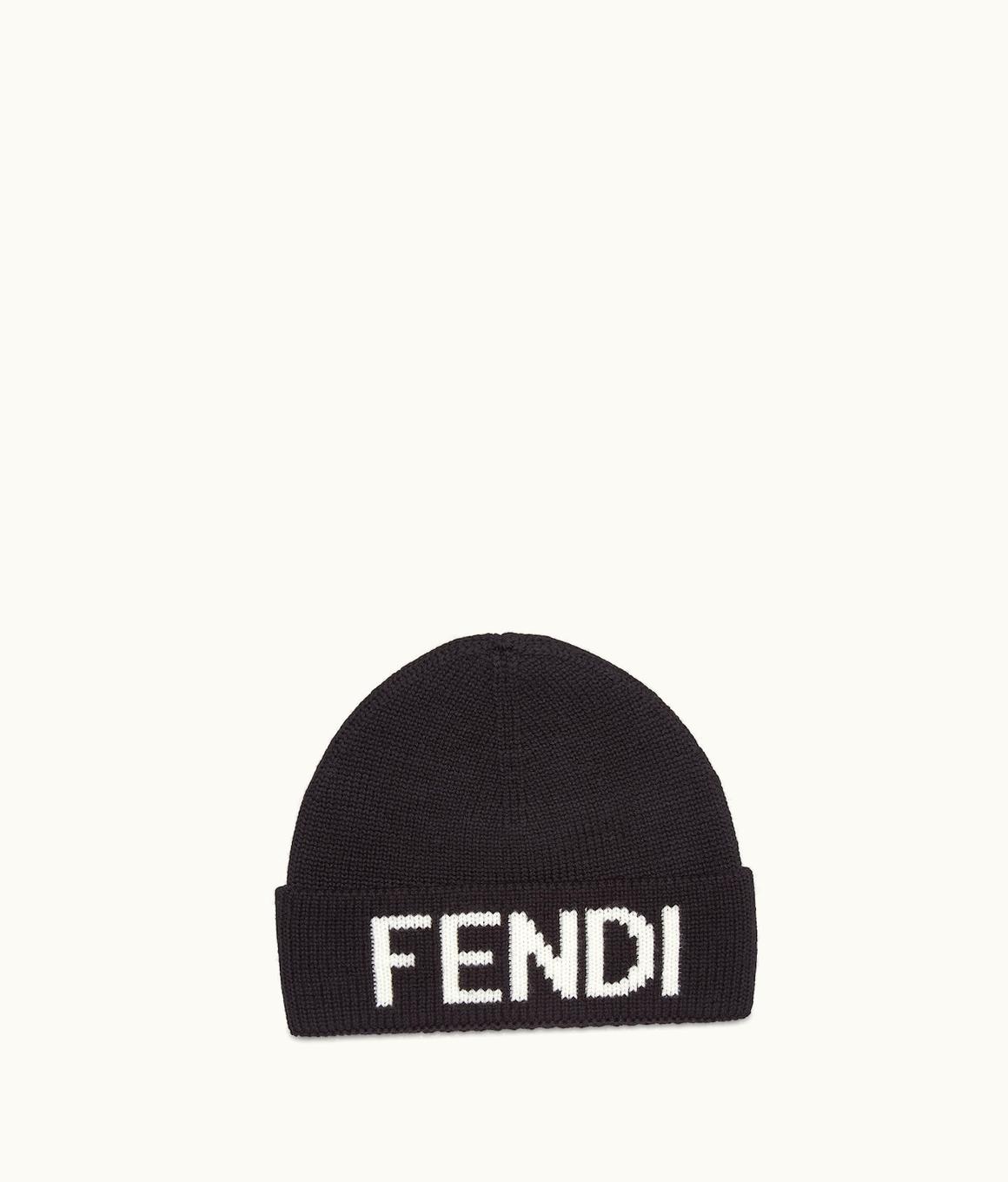 Fendi Fendi Hat - Black Wool Hat