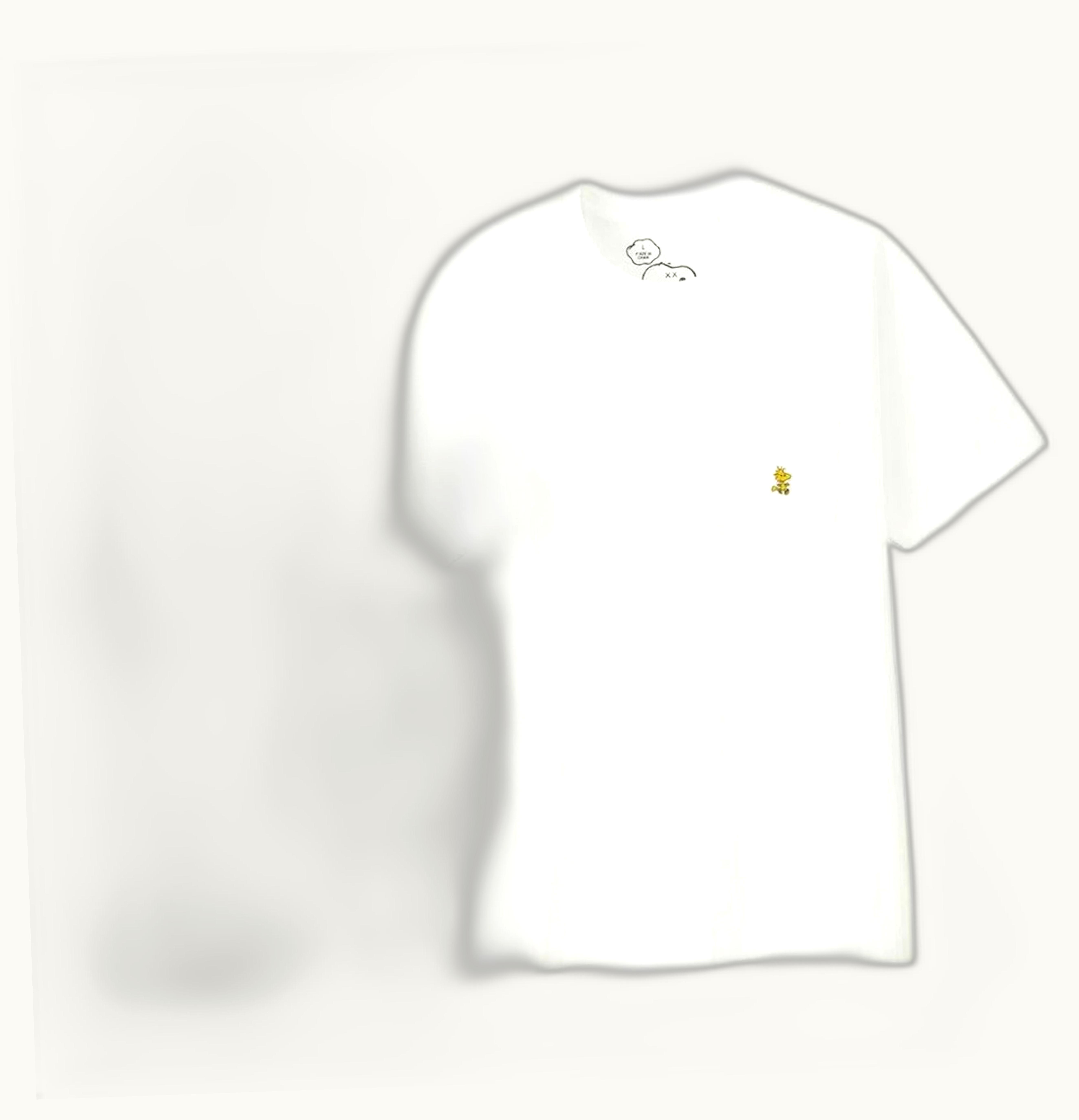 KAWS KAWS x Uniqlo x Peanuts Woodstock Pocket Tee US Sizing White