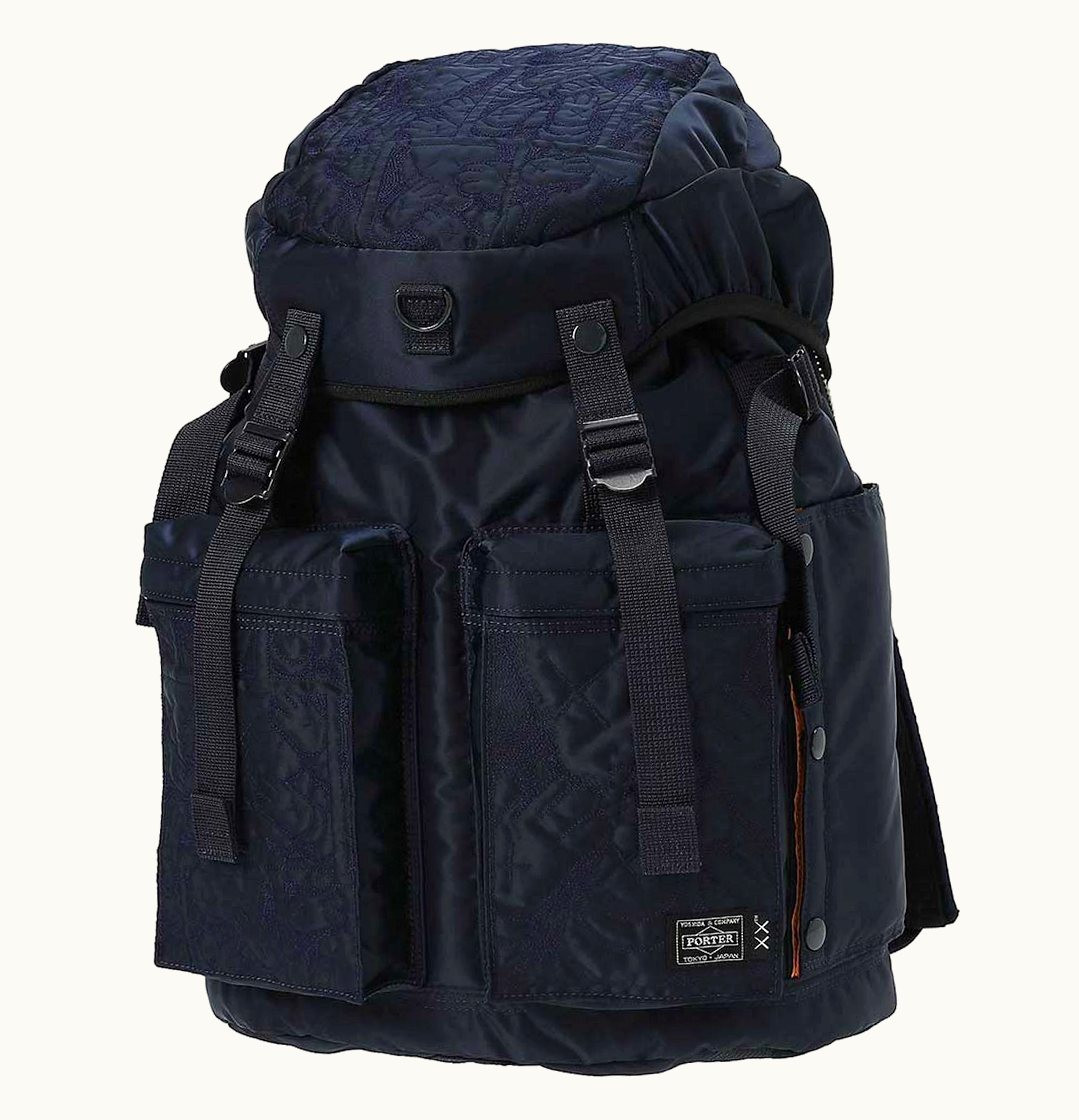 KAWS KAWS x Porter Backpack Iron Blue
