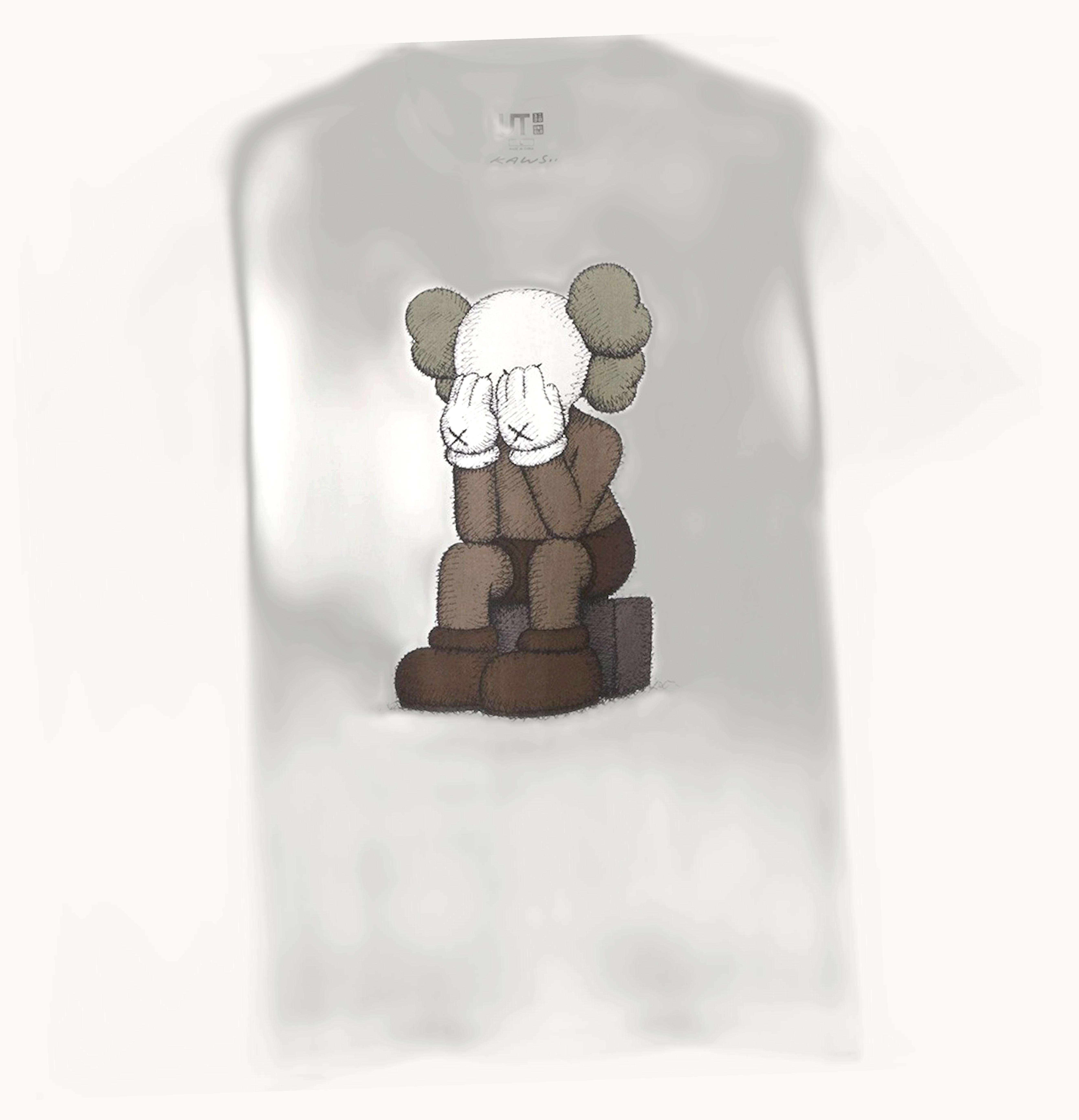 KAWS KAWS x Uniqlo Passing Through Tee US Sizing White