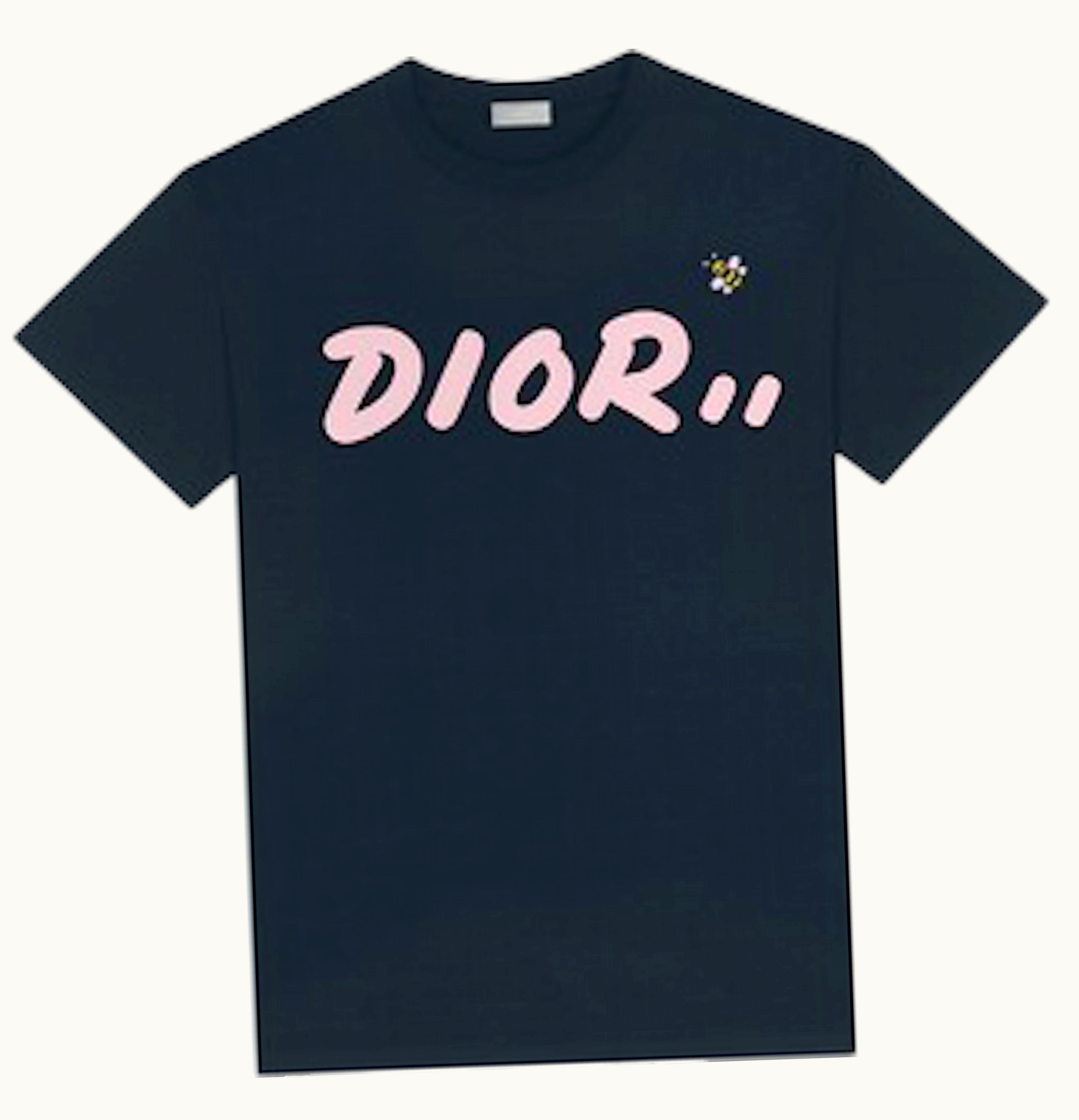 KAWS KAWS x Dior Logo T Shirt Navy