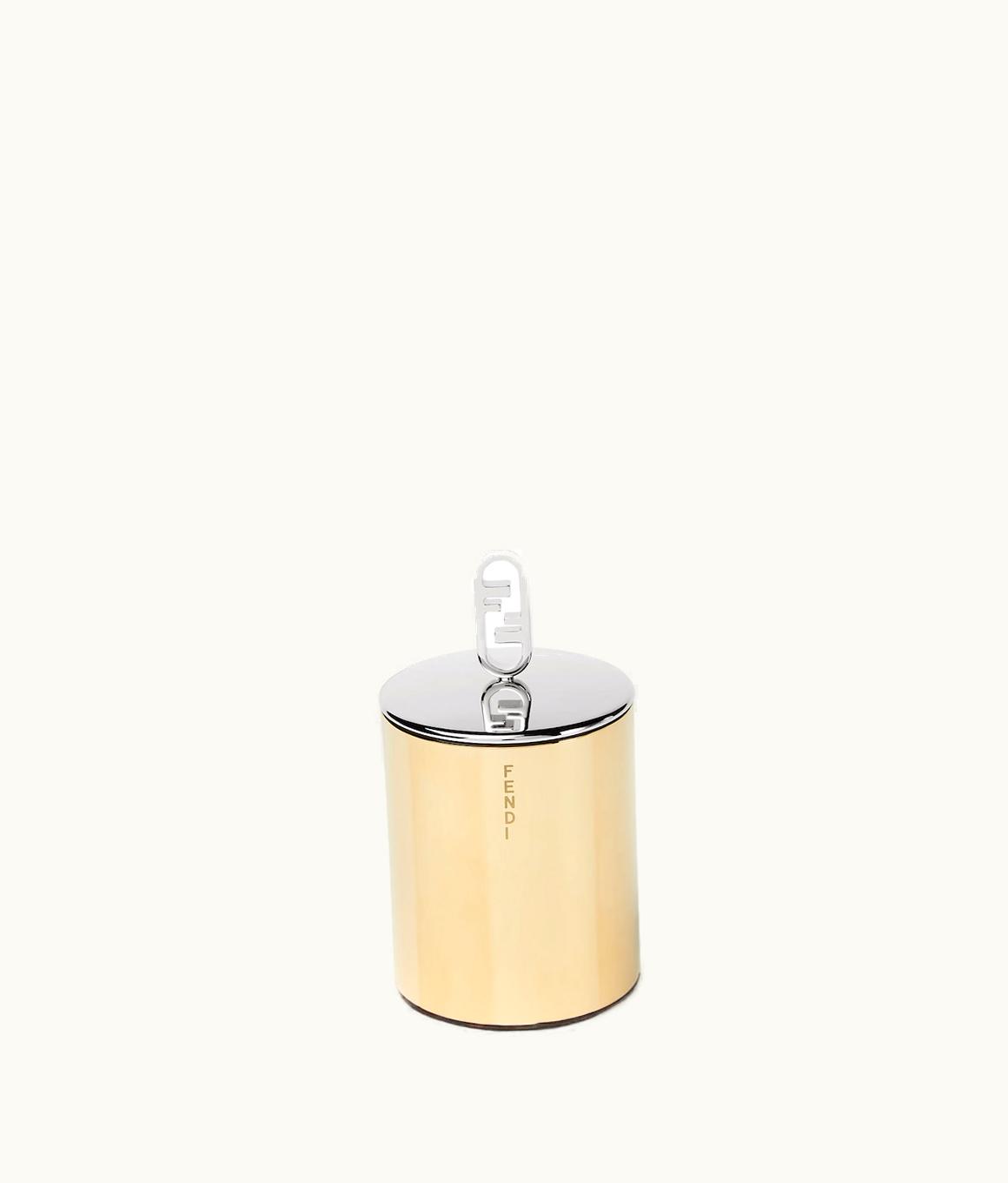 Fendi Fendi O’lock Candle - Gold-colored Pequin Metal Candle