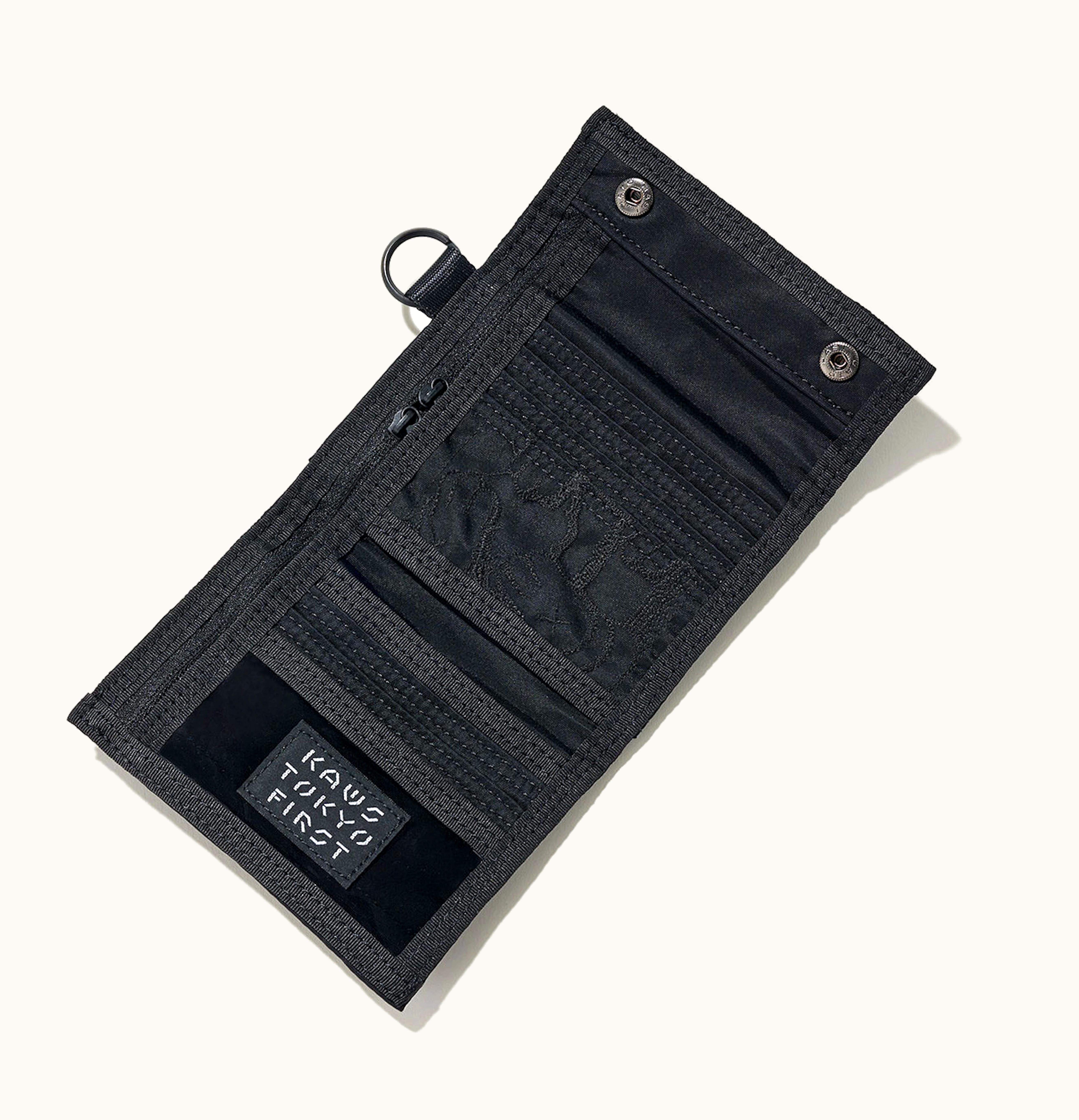 KAWS KAWS x Porter Tokyo First Wallet Black