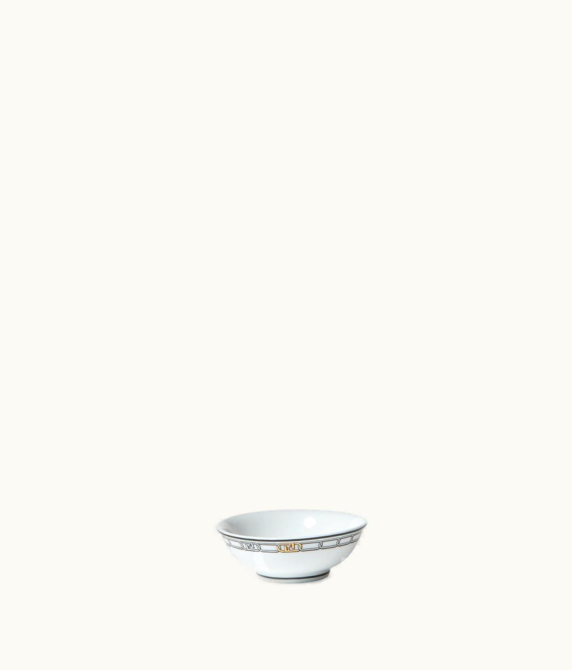 Fendi Set Of Two Fendi O’lock Bowls - White Porcelain Sauce Bowls