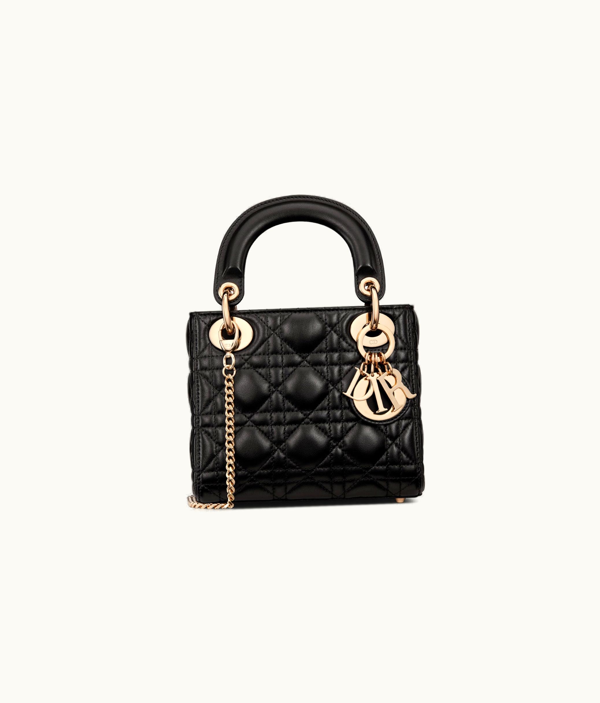 Dior Dior Mini Lady Dior Bag - Black Cannage Lambskin