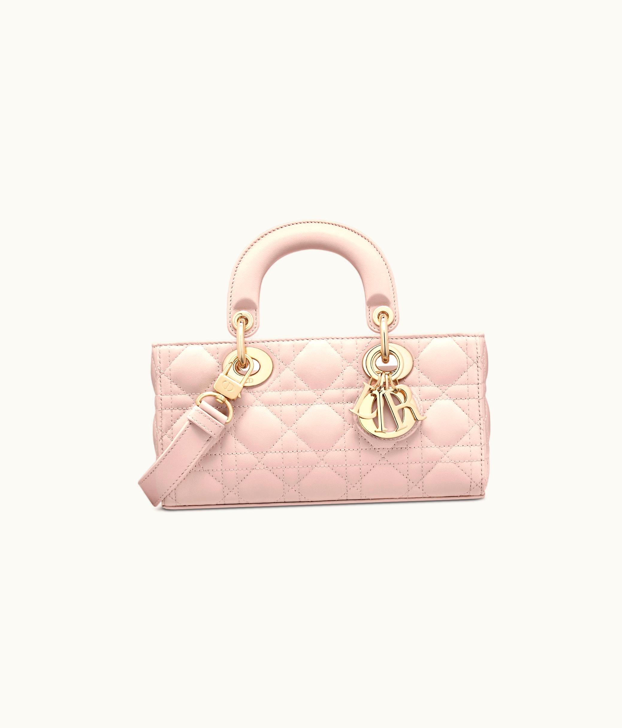 Dior Dior Small Lady D-Joy Bag - Powder Pink Cannage Lambskin