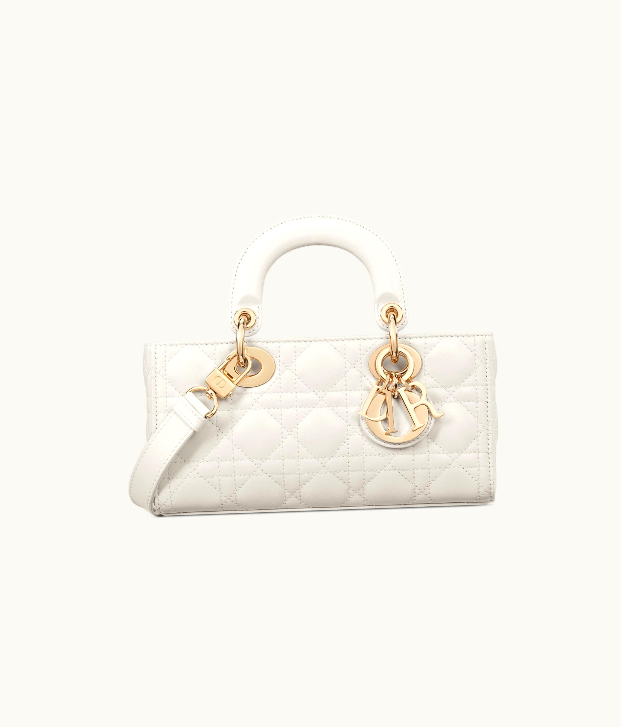 Dior Dior Small Lady D-Joy Bag - Latte Cannage Lambskin